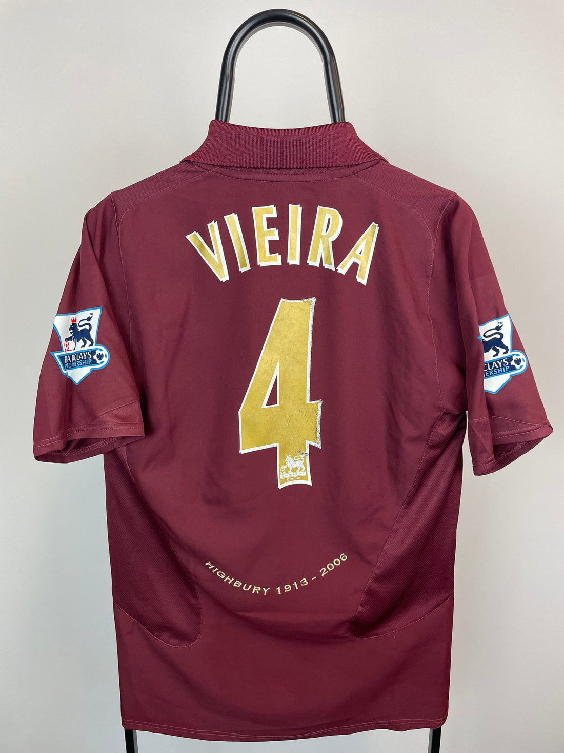 Patrick Vieira Arsenal 05/06 hjemmebanetrøje - S