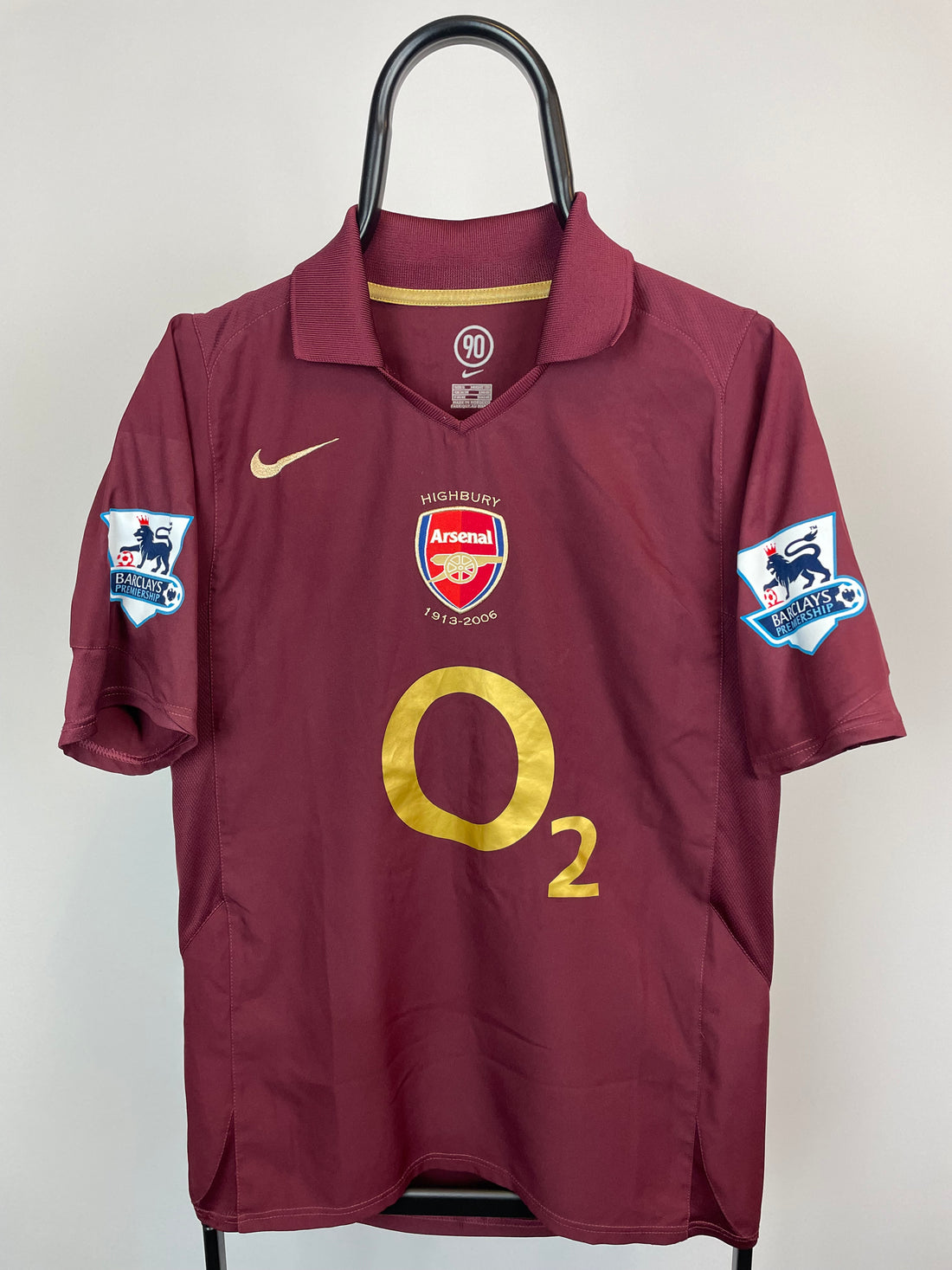 Patrick Vieira Arsenal 05/06 hjemmebanetrøje - S