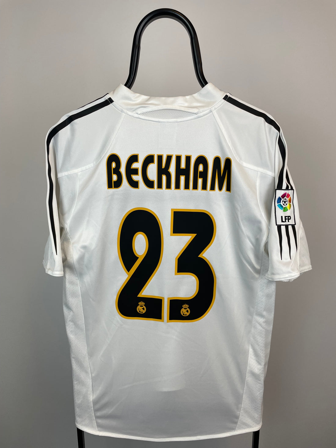 David Beckham Real Madrid 04/05 hjemmebanetrøje - M