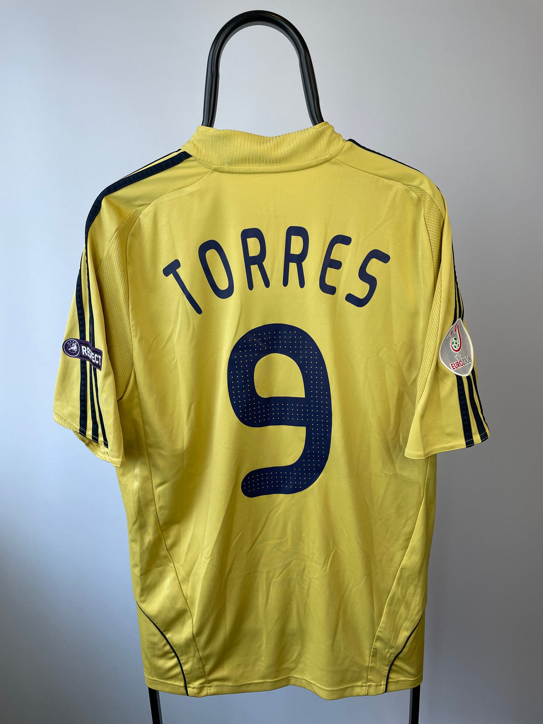 Fernando Torres Spanien 08/09 udebanetrøje - L