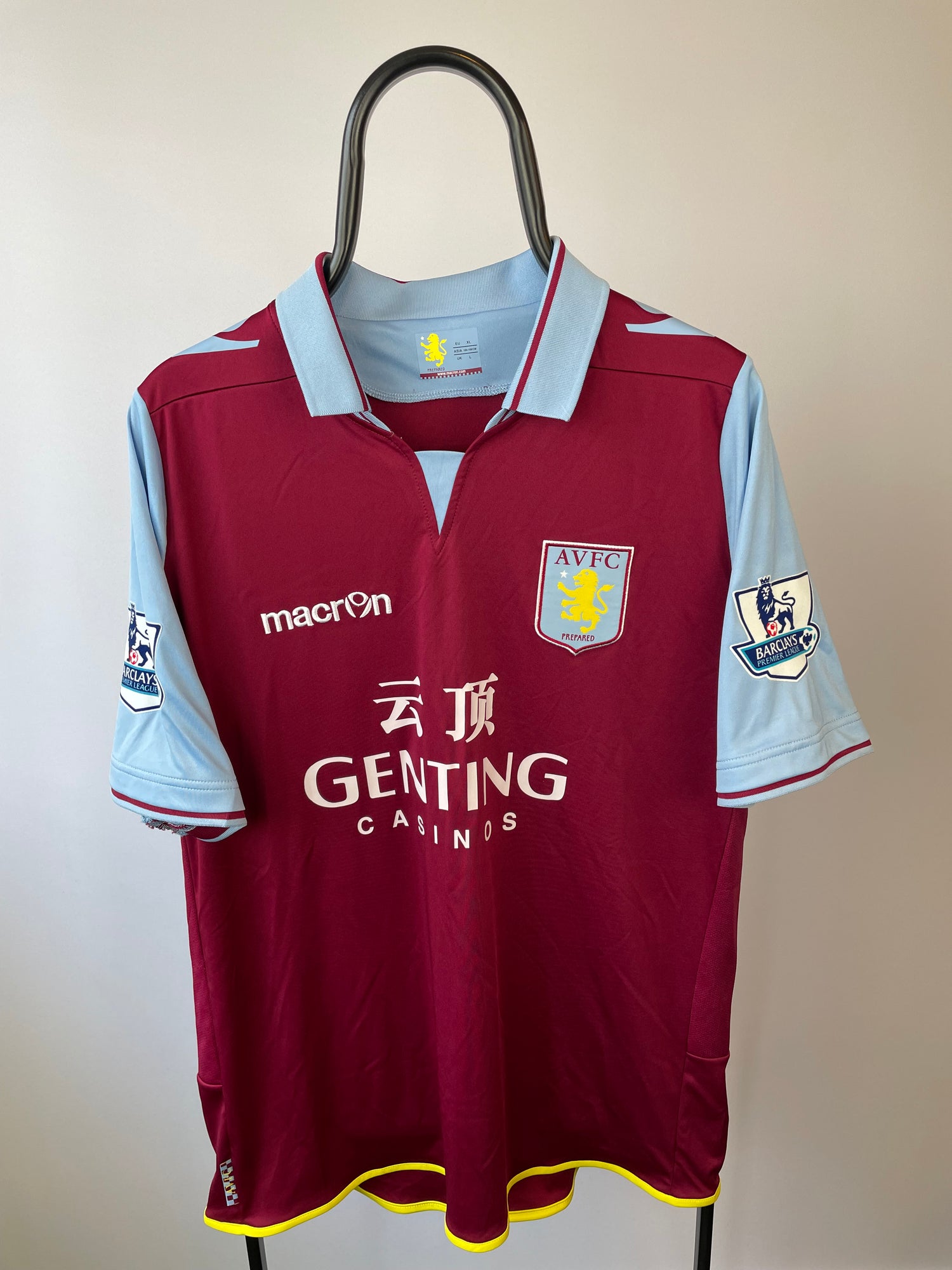 Christian Benteke Aston Villa 12/13 hjemmebanetrøje - XL