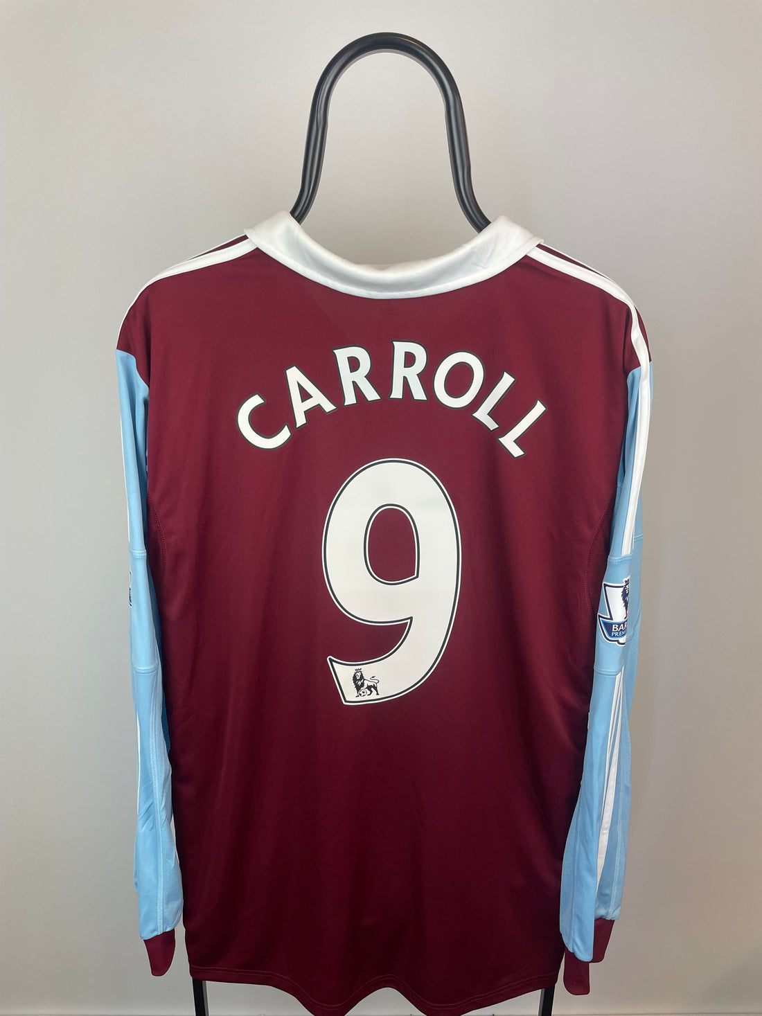 Andy Carroll West Ham United 13/14 langærmet hjemmebanetrøje - XXL
