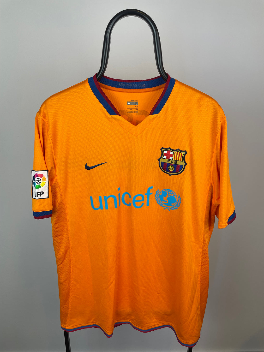 Lionel Messi Barcelona 06/07 udebanetrøje - L