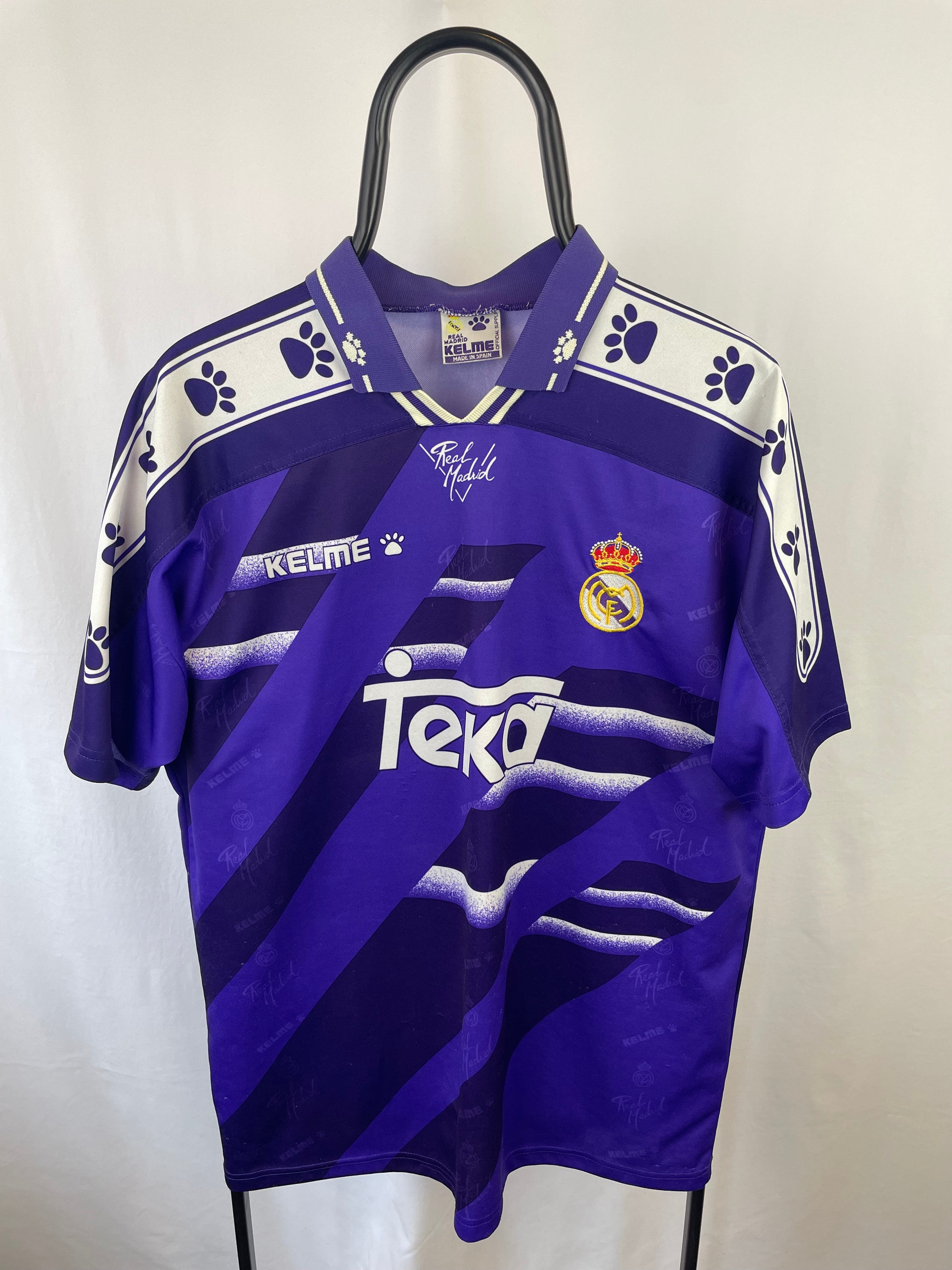 Luis Enrique Real Madrid 94/95 udebanetrøje - M