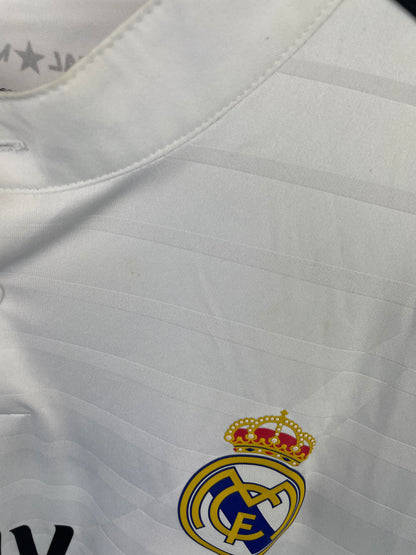 Toni Kroos Real Madrid 14/15 langærmet hjemmebanetrøje - XL