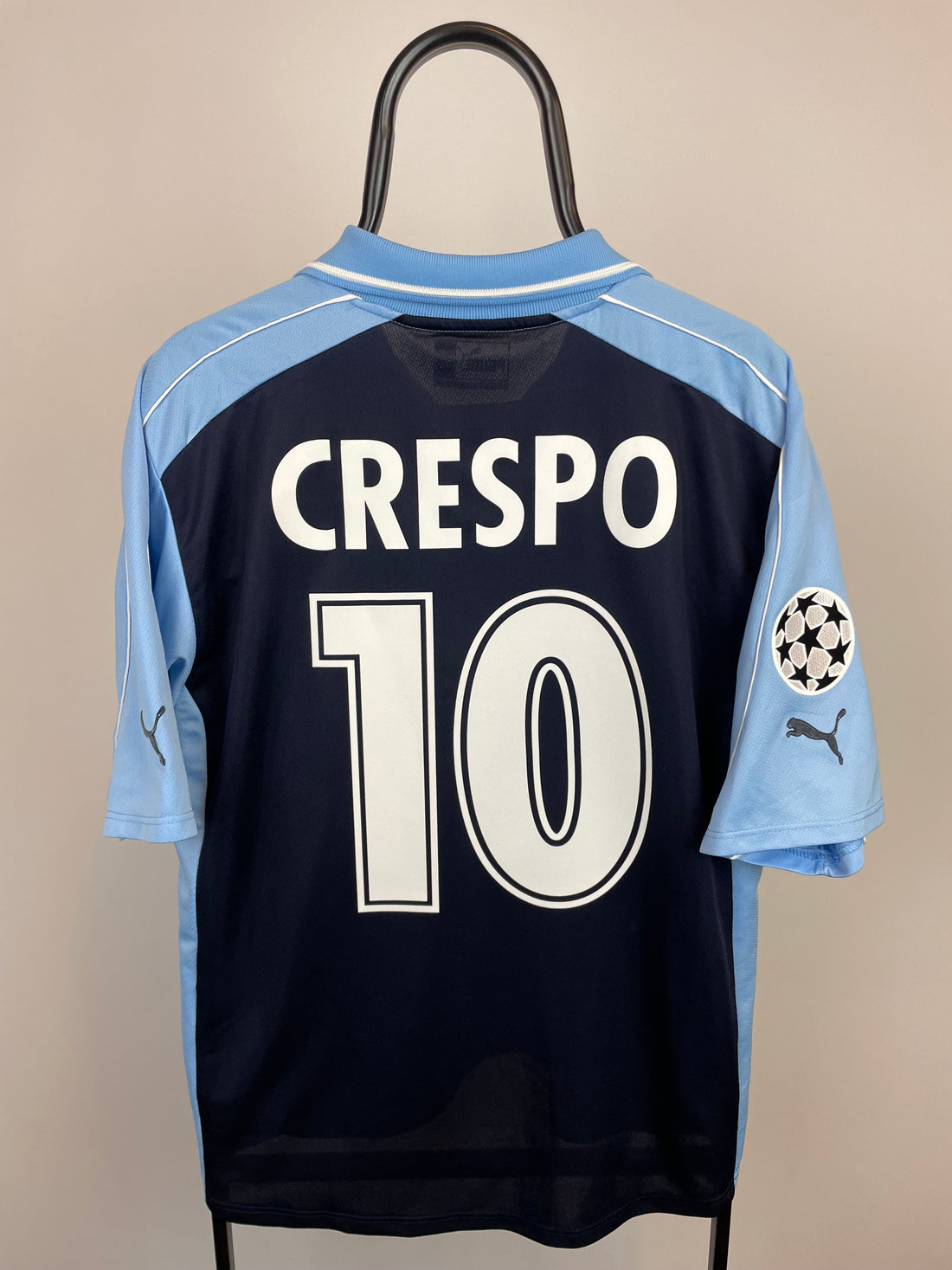 Hernán Crespo Lazio 01/02 udebanetrøje - M