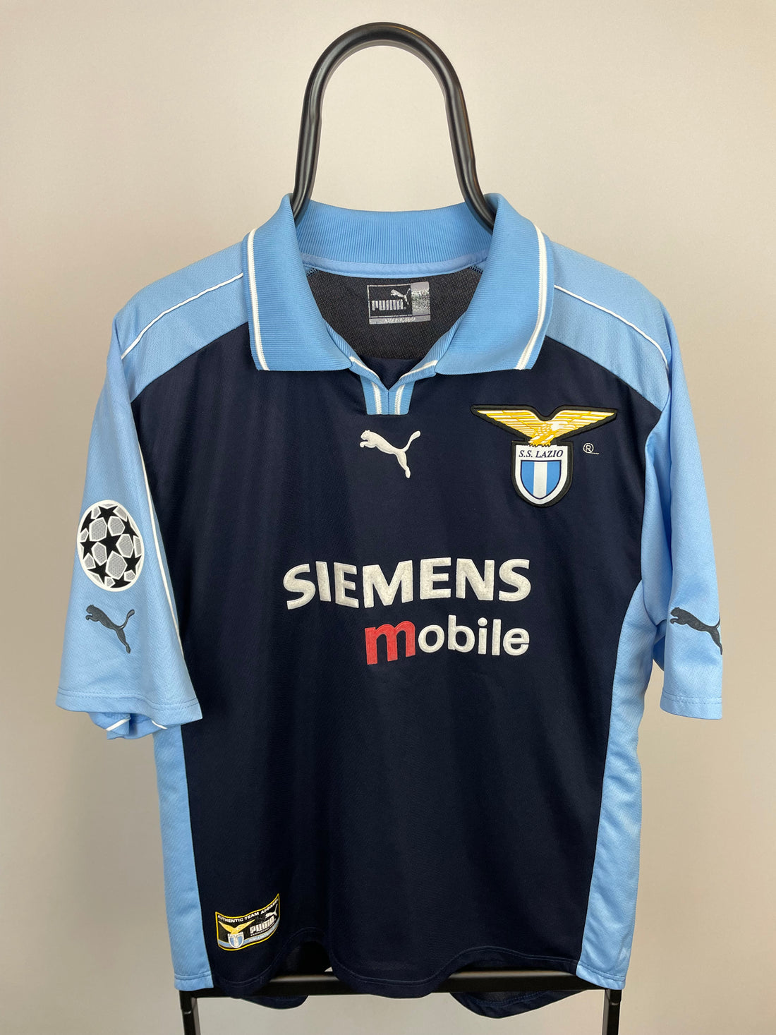 Hernán Crespo Lazio 01/02 udebanetrøje - M