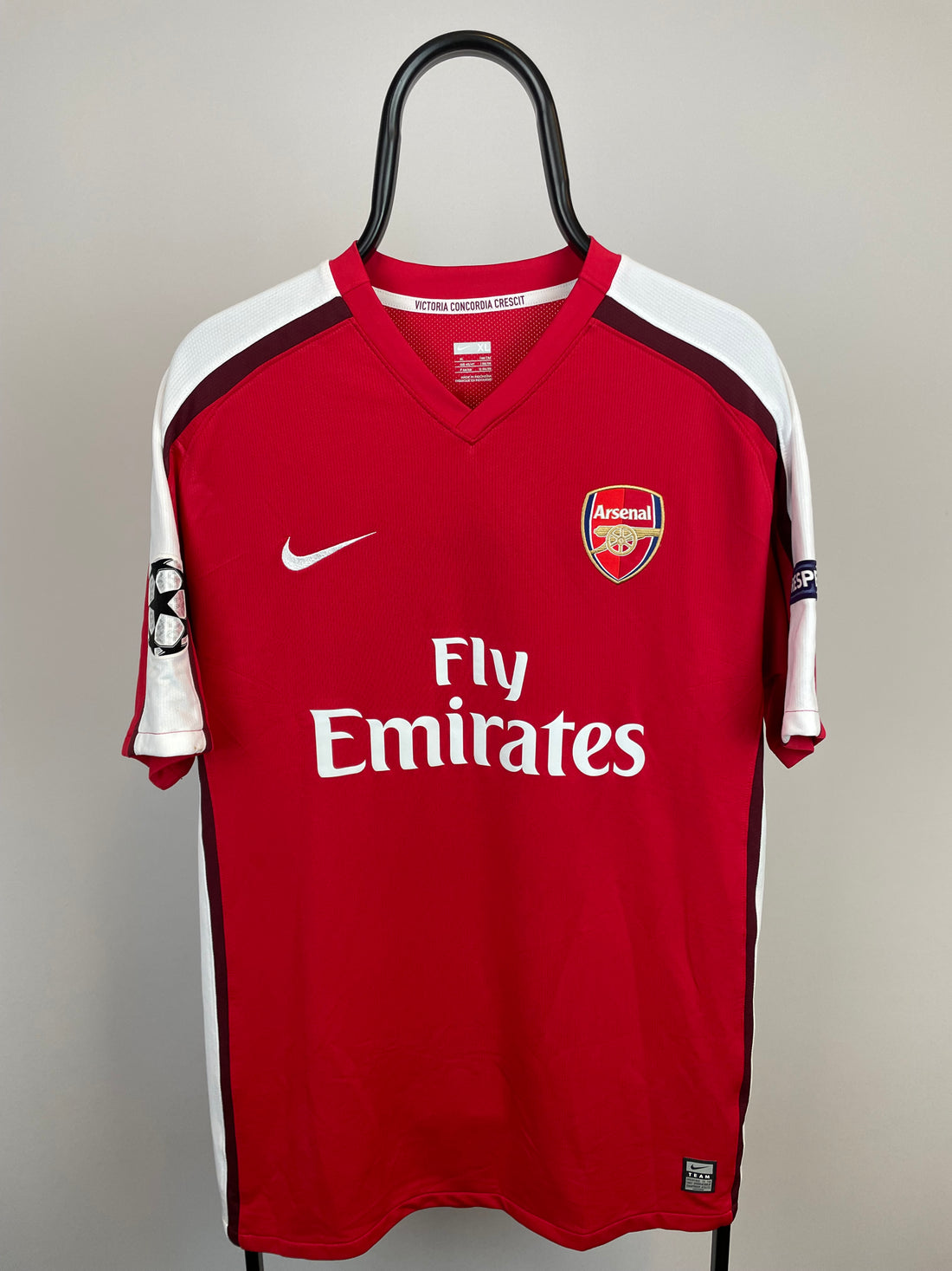 Nicklas Bendtner Arsenal 09/10 MATCHWORN vs Celtic 2009 3-1 COA medfølger - XL