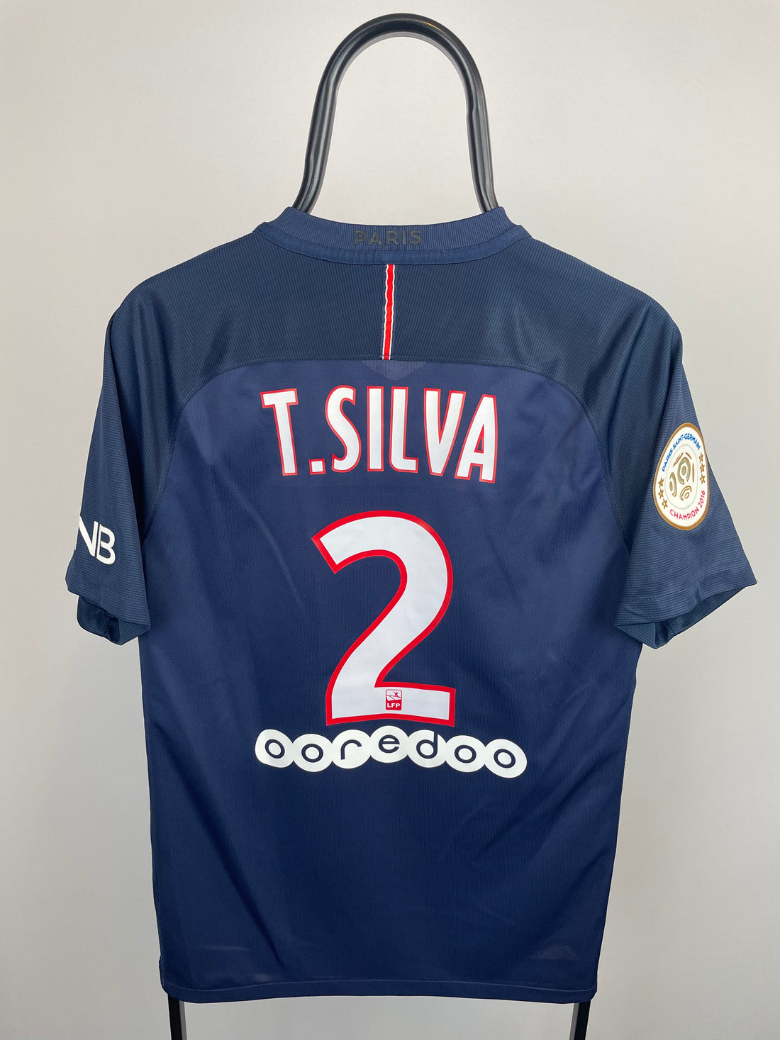 Thiago Silva PSG 16/17 hjemmebanetrøje - S