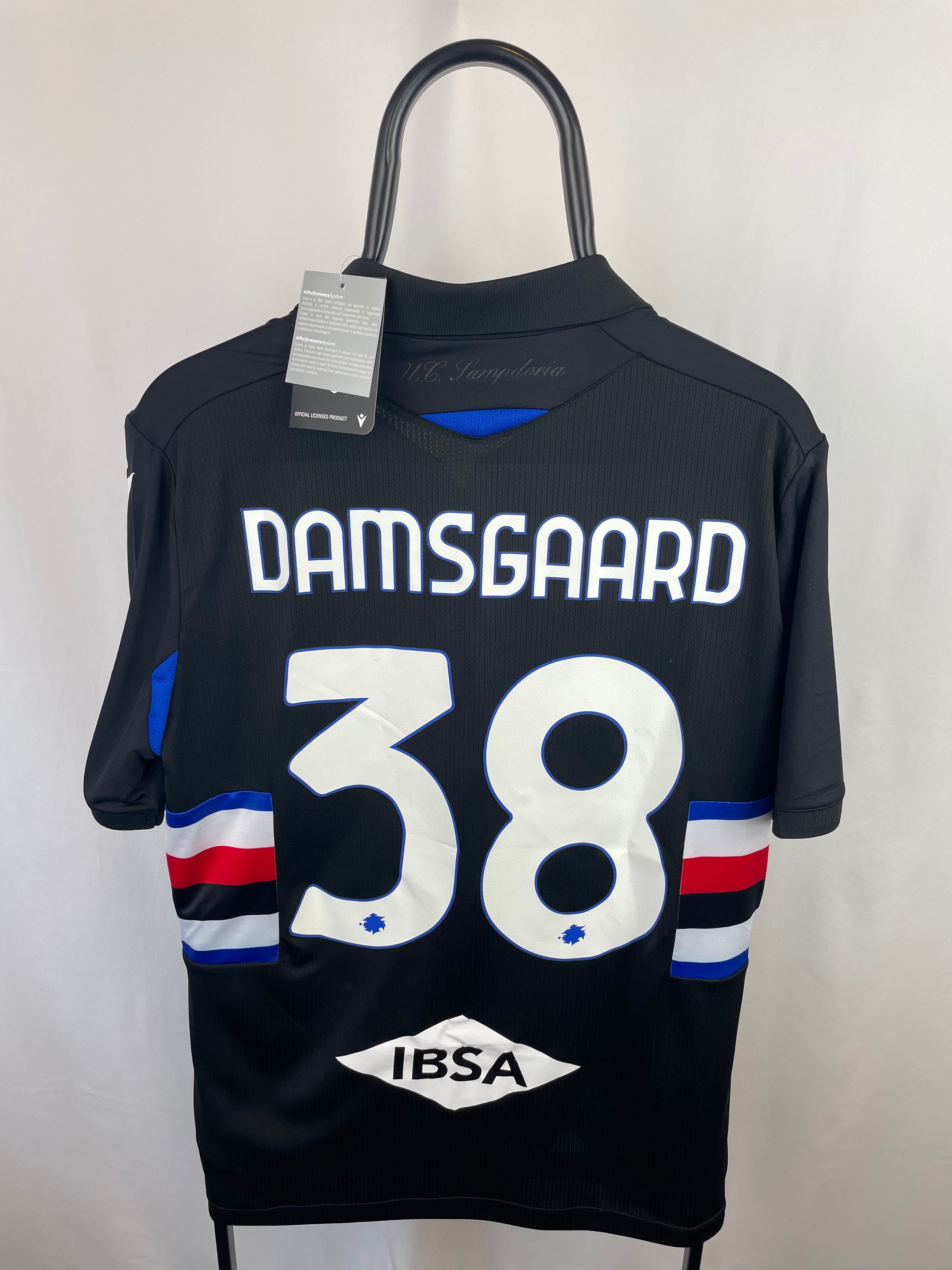 Mikkel Damsgaard Sampdoria 20/21 Authentic 3. trøje - XL