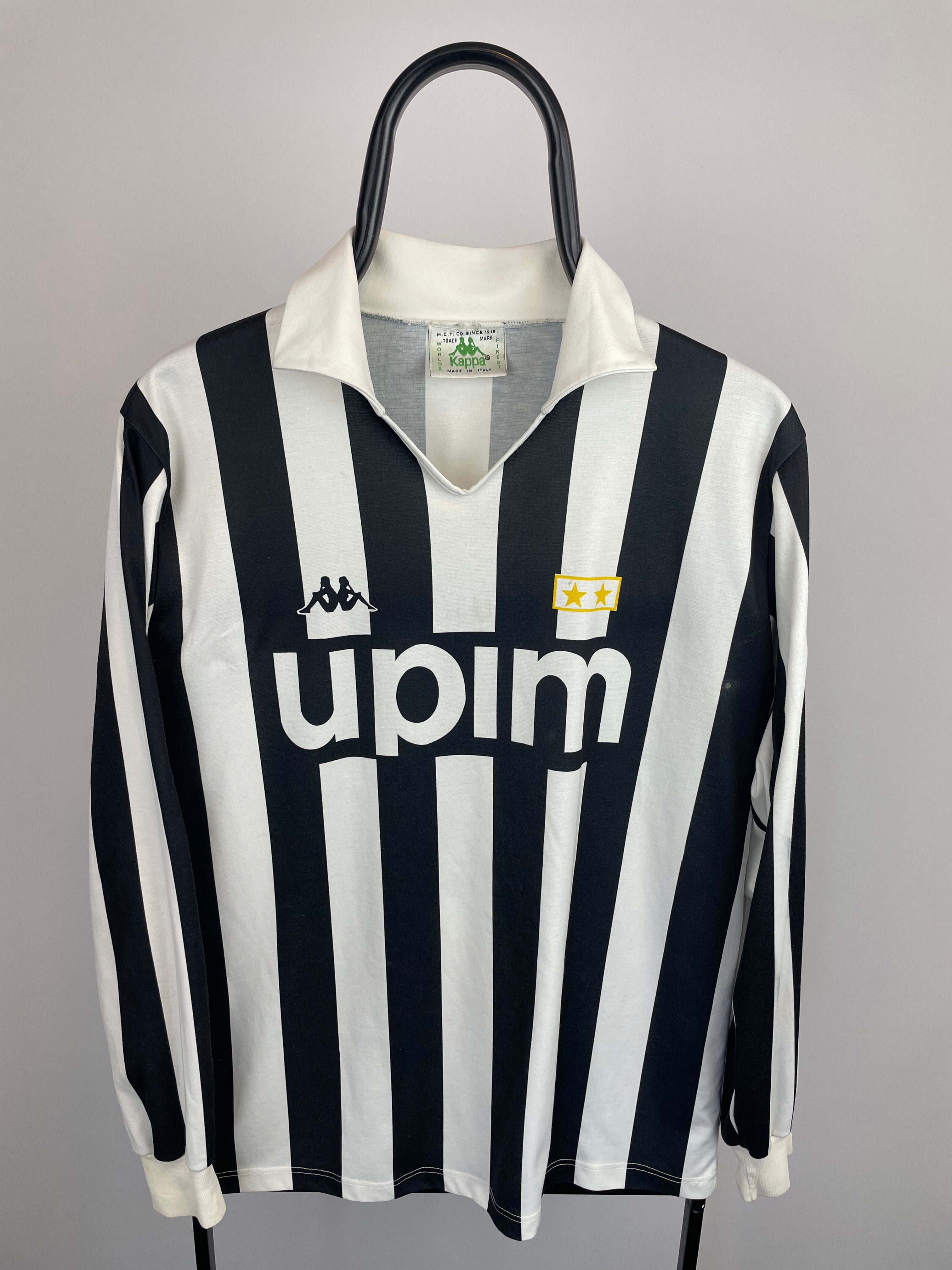 Juventus 89/90 langærmet hjemmebanetrøje - L