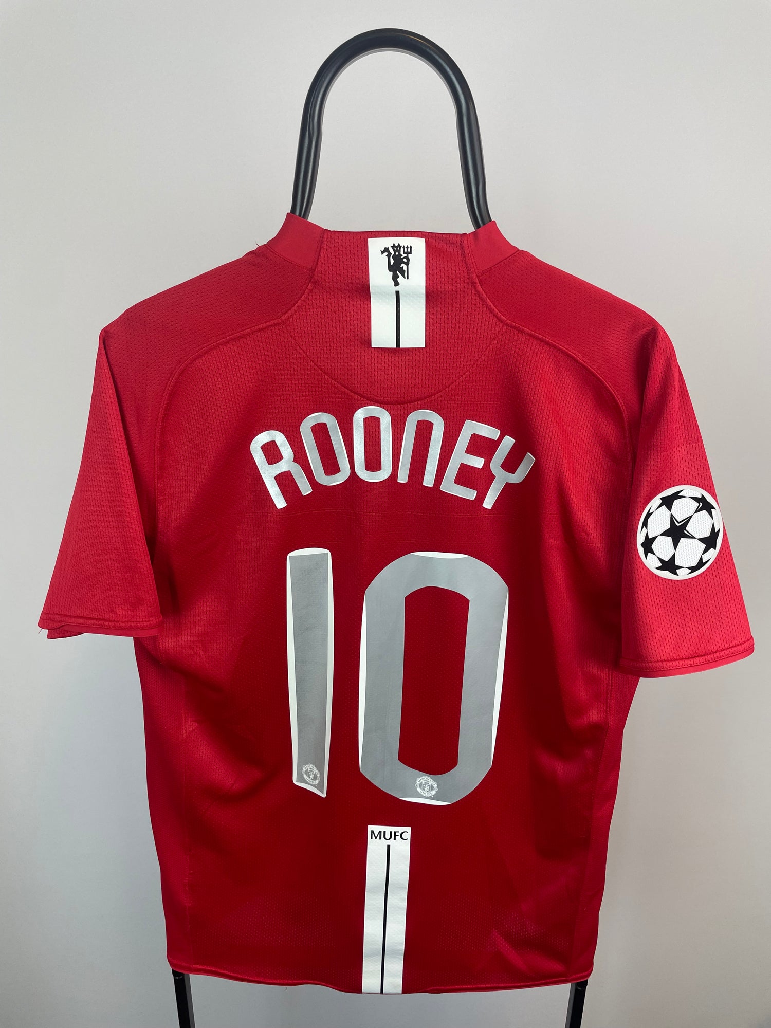 Wayne Rooney Manchester United 07/08 hjemmebanetrøje - M