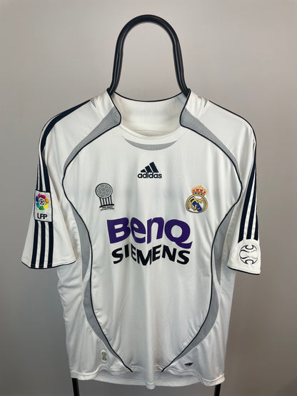 Ronaldo Real Madrid 06/07 hjemmebanetrøje - L