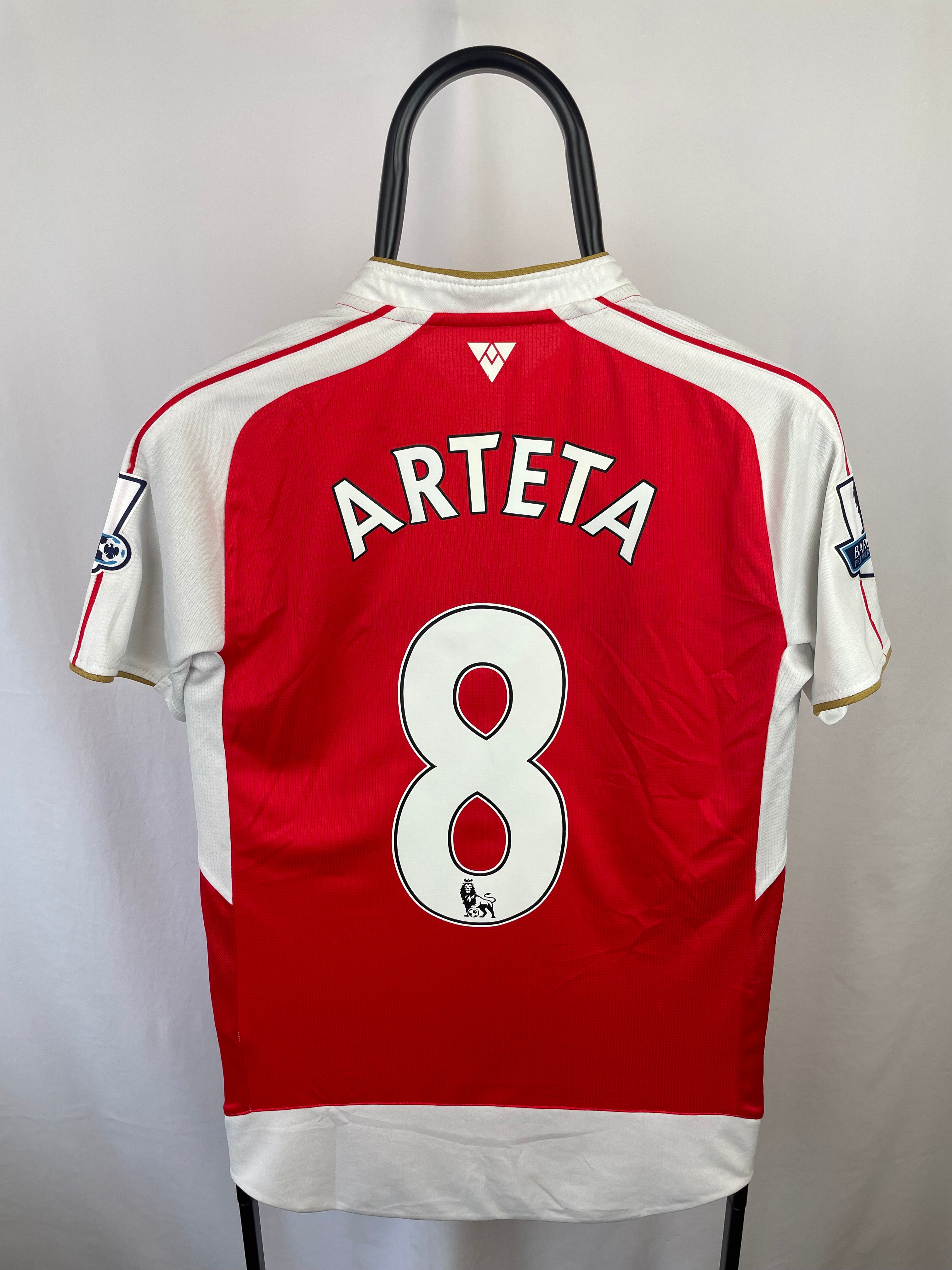 Mikel Arteta Arsenal 15/16 hjemmebanetrøje - S