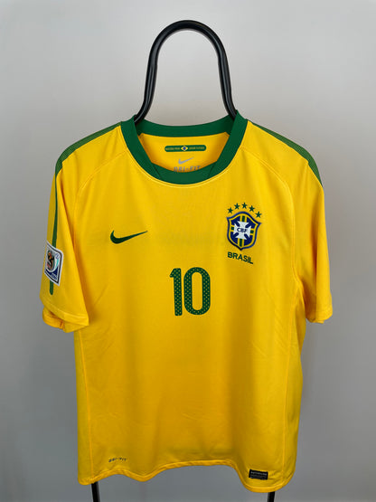 Kaká Brasilien 10/11 hjemmebanetrøje - L