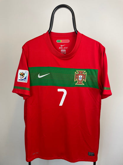 Cristiano Ronaldo Portugal 10/12 hjemmebanetrøje - M