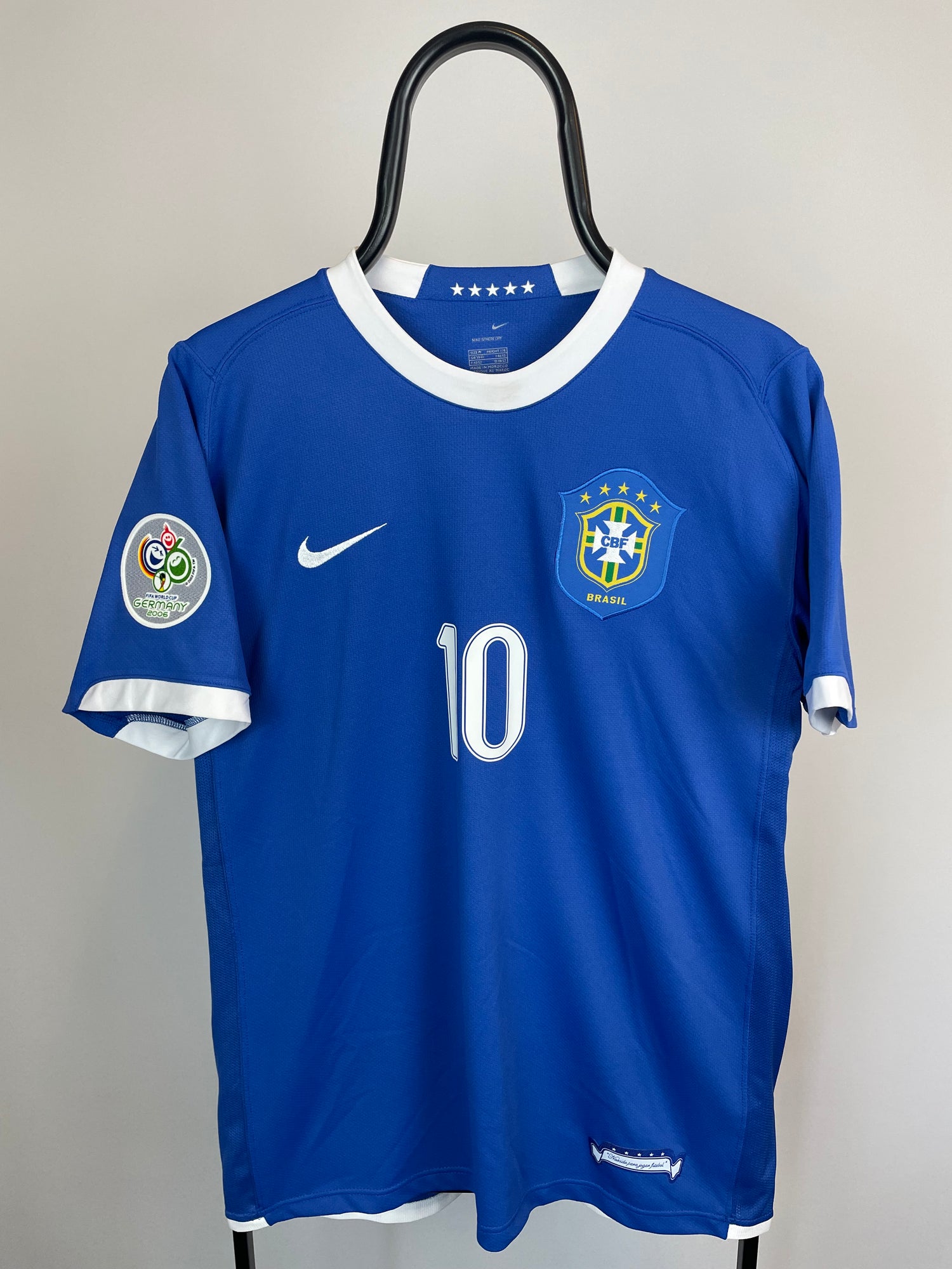 Ronaldinho Brasilien 06/08 udebanetrøje - M
