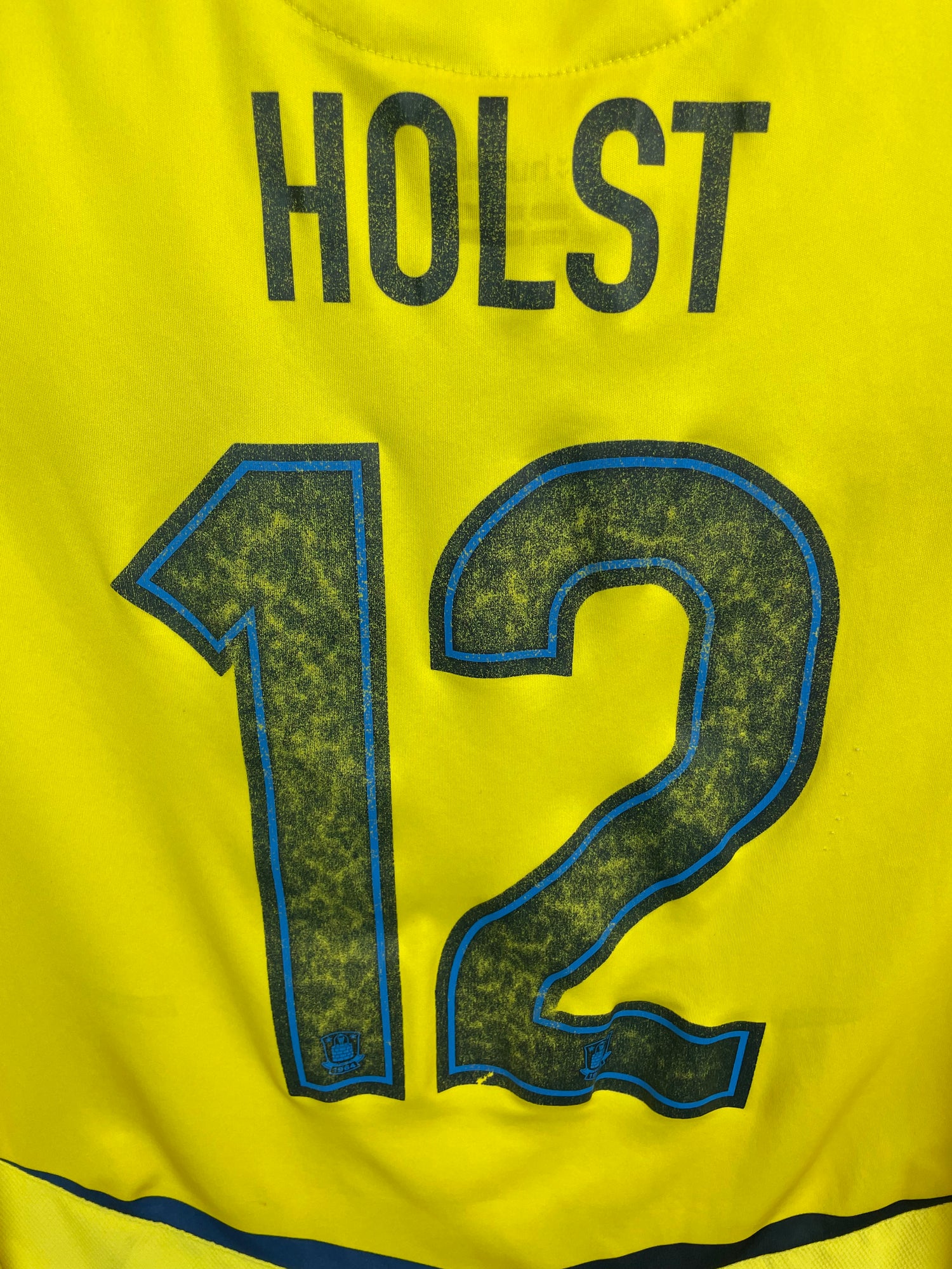 Frederik Holst Brøndby 13/14 langærmet hjemmebanetrøje - L