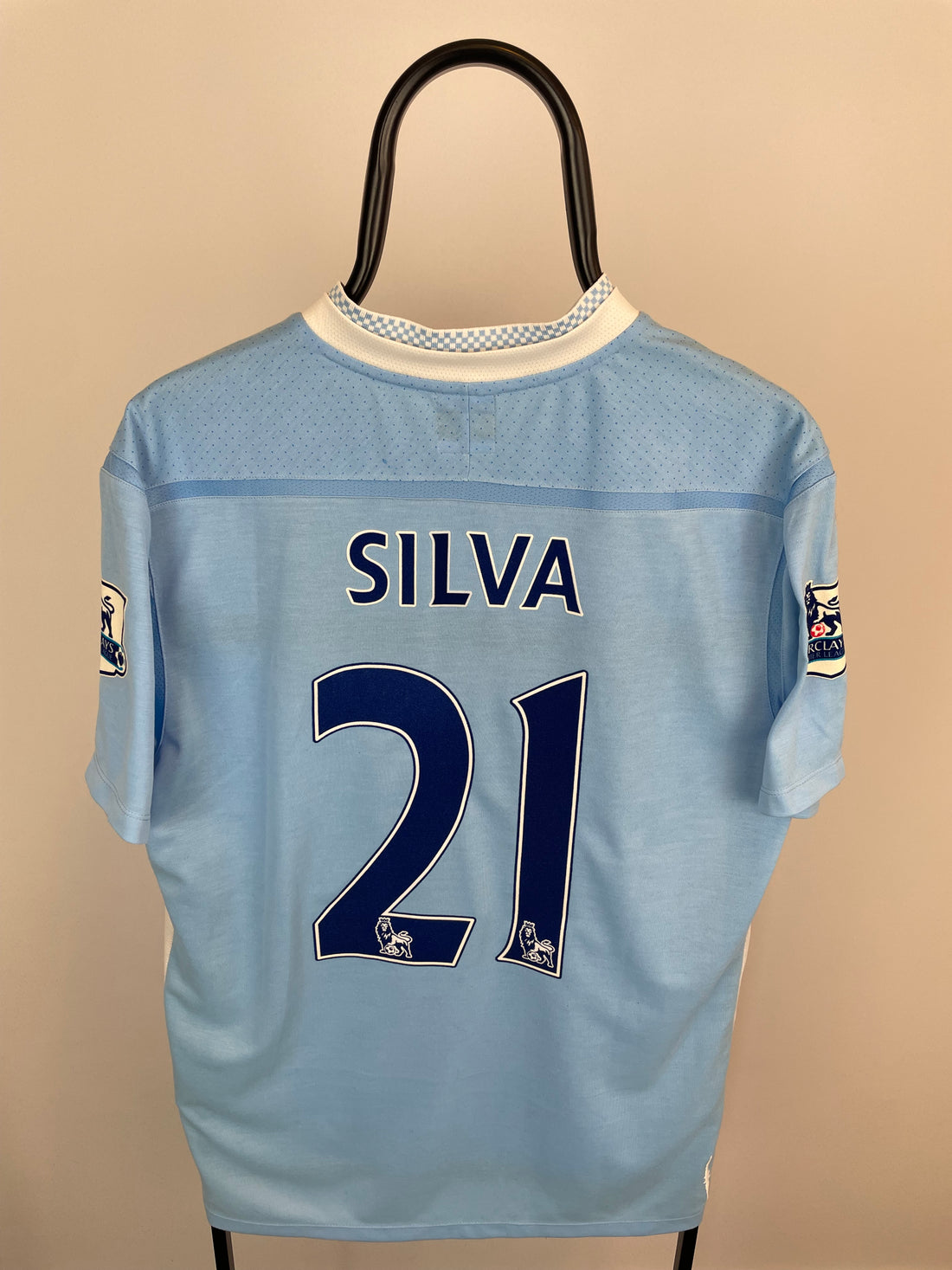 David Silva Manchester City 11/12 hjemmebanetrøje - L