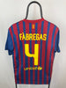 Cesc Fabregas Barcelona 11/12 hjemmebanetrøje - M