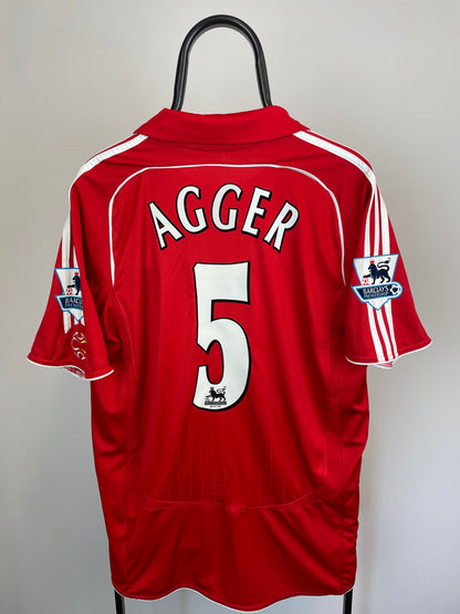 Daniel Agger Liverpool 06/07 hjemmebanetrøje - L