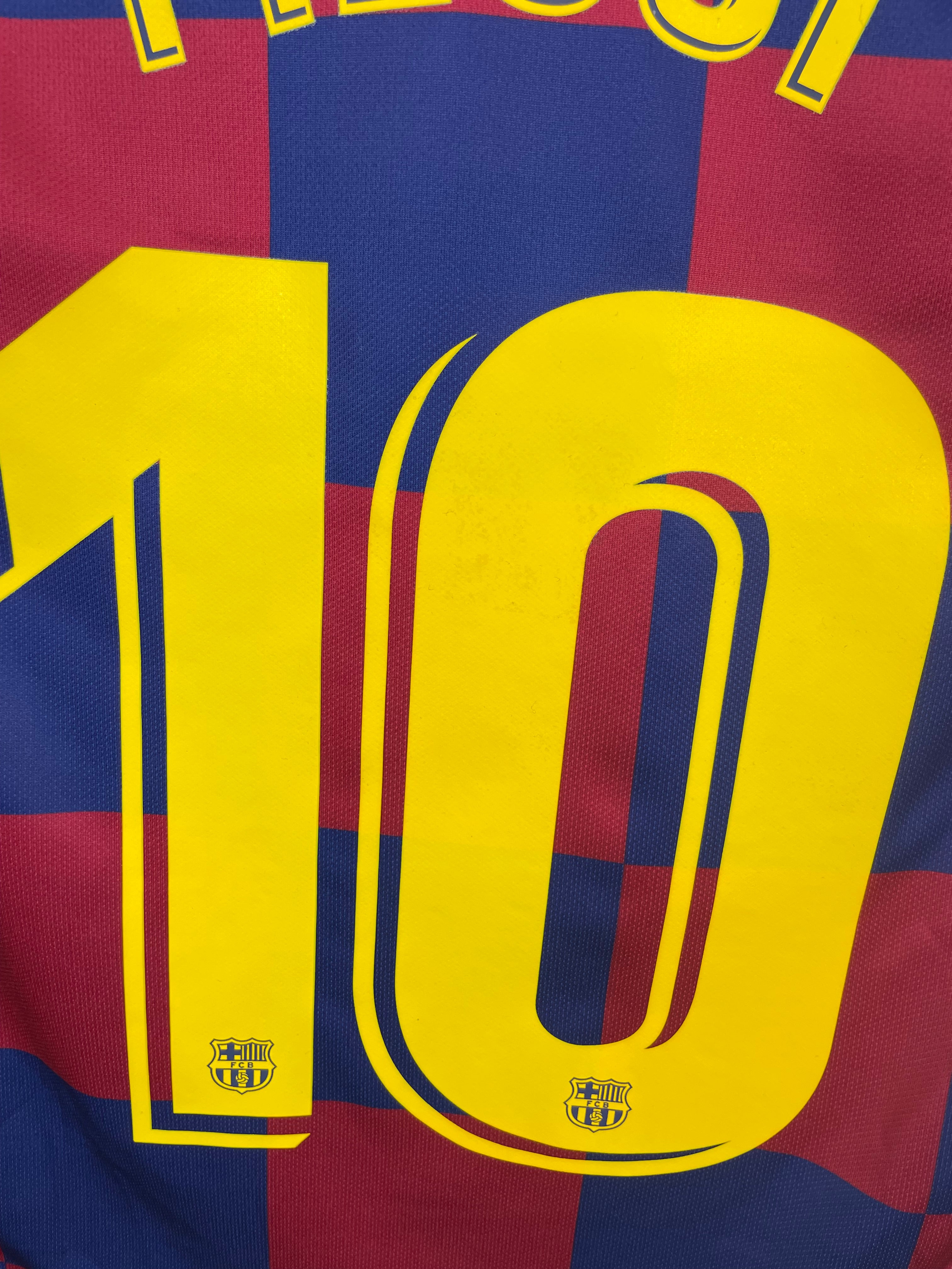 Lionel Messi Barcelona 19/20 hjemmebanetrøje - M