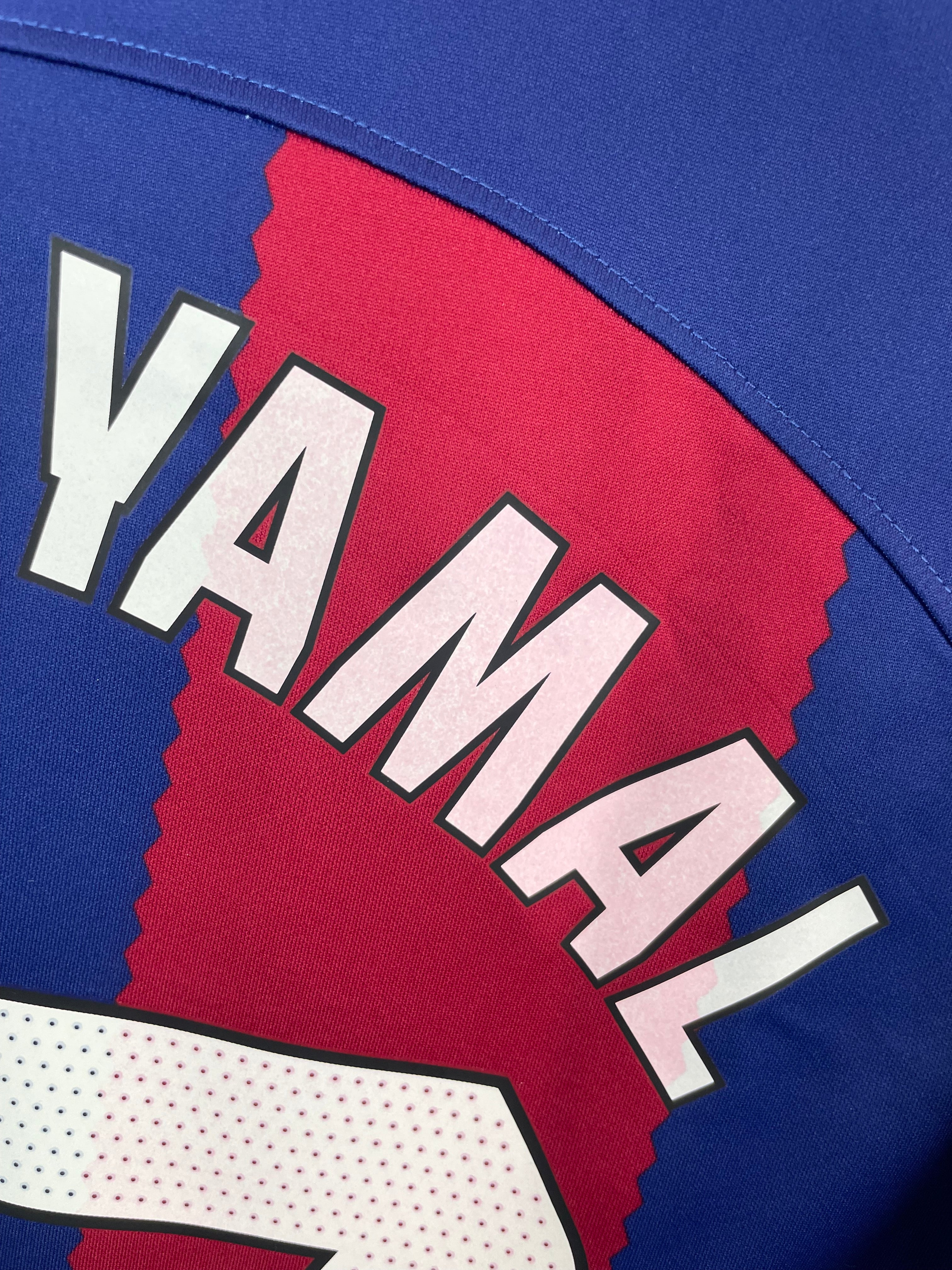 Lamine Yamal FC Barcelona 23/24 hjemmebanetrøje - M
