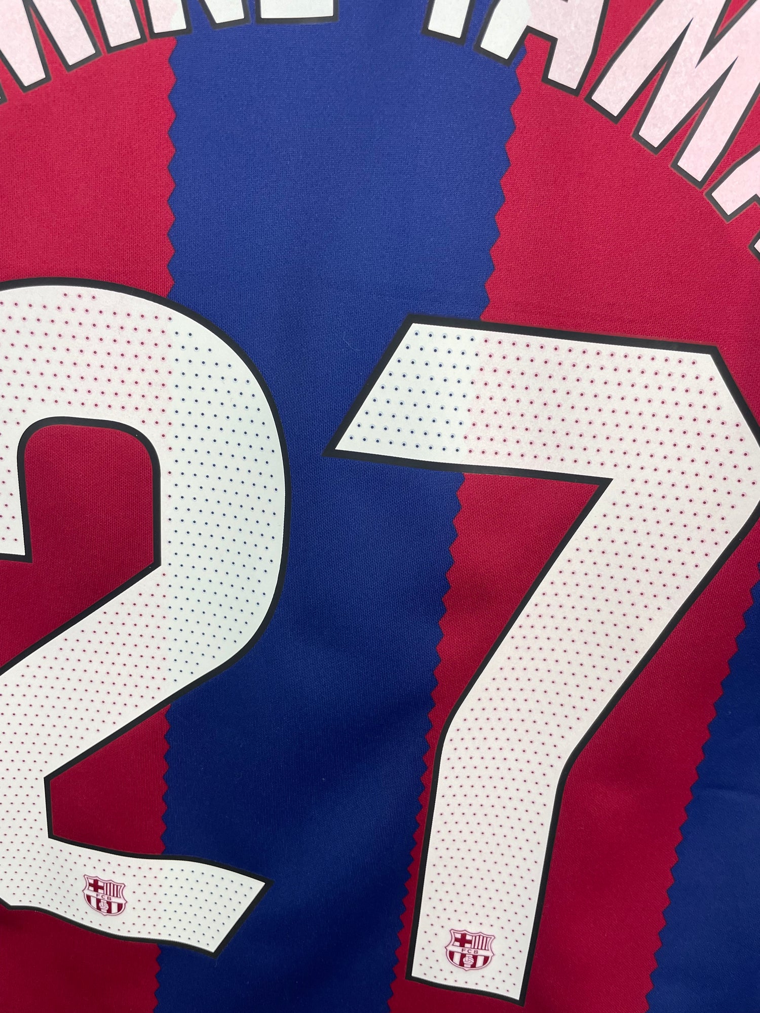 Lamine Yamal FC Barcelona 23/24 hjemmebanetrøje - M
