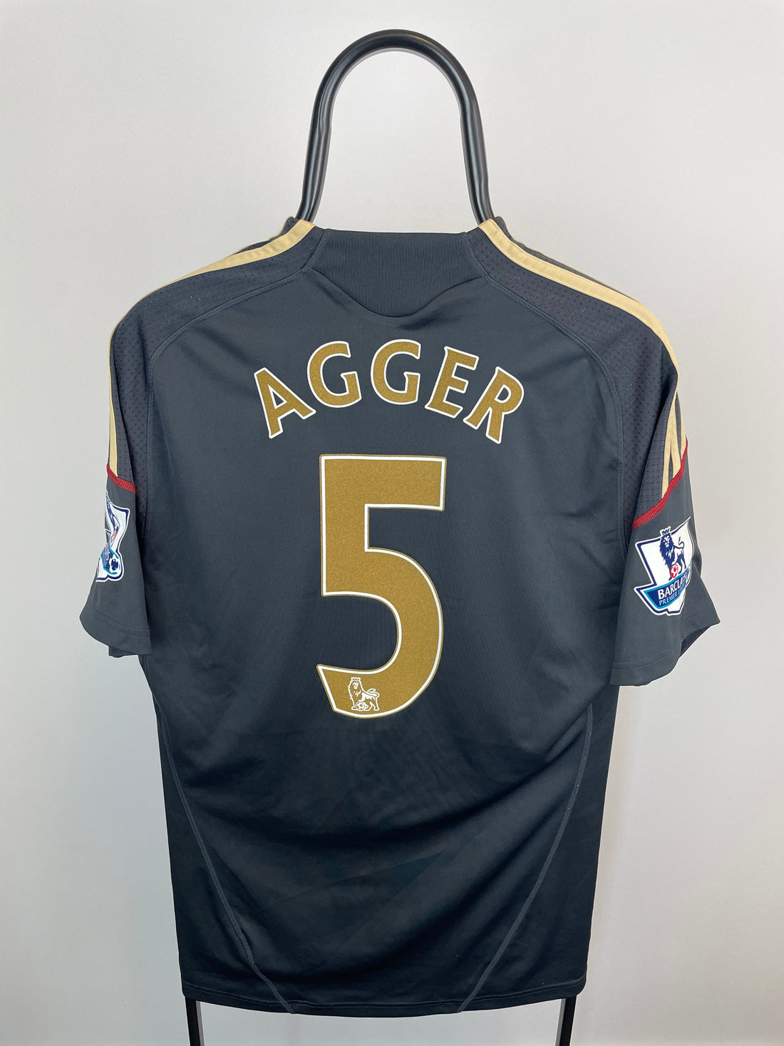 Daniel Agger Liverpool 09/10 udebanetrøje - M