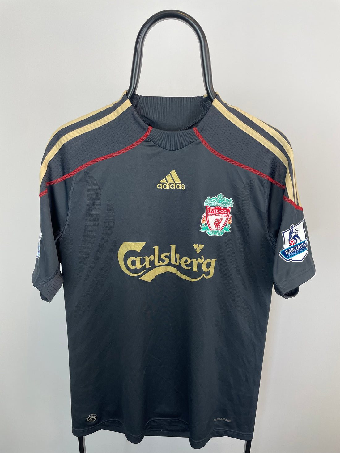 Daniel Agger Liverpool 09/10 udebanetrøje - M