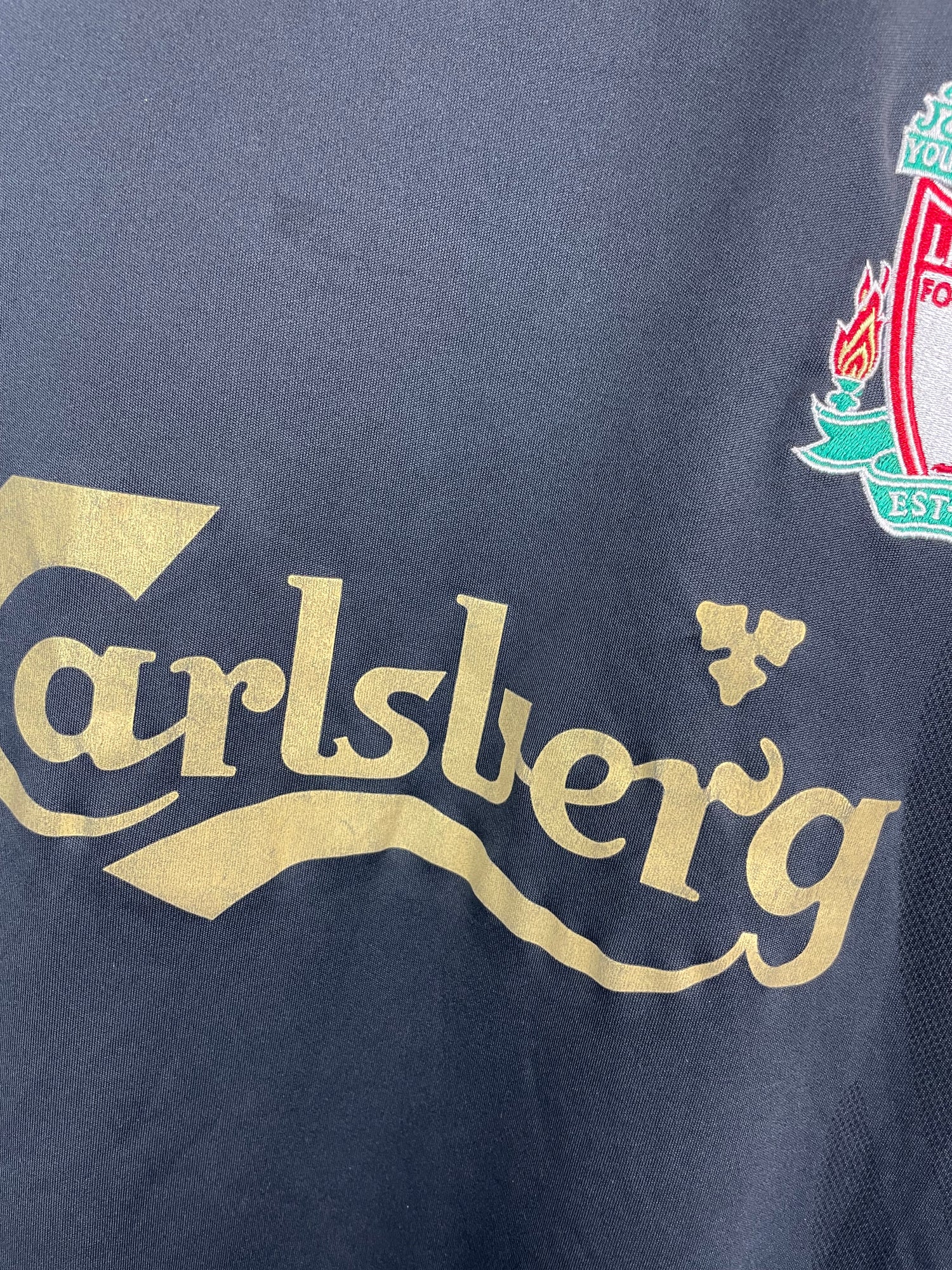 Daniel Agger Liverpool 09/10 udebanetrøje - M