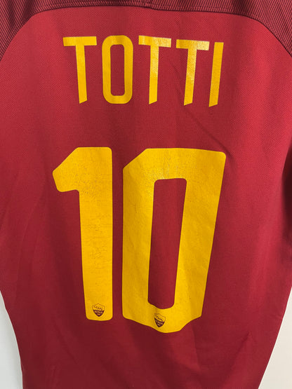 Totti Roma 17/18 hjemmebanetrøje - 13/15 år