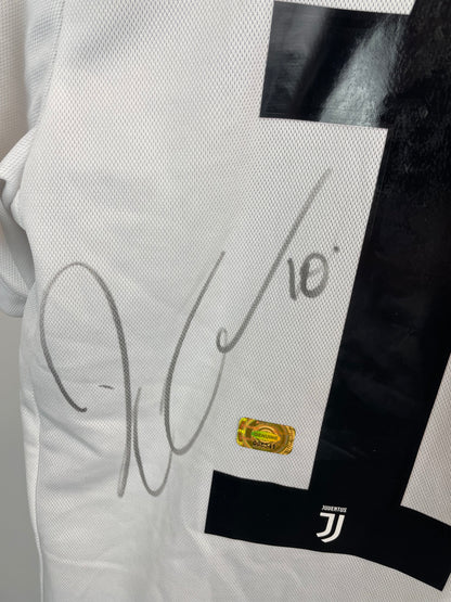 Paulo Dybala Juventus 18/19 SIGNERET hjemmebanetrøje - M