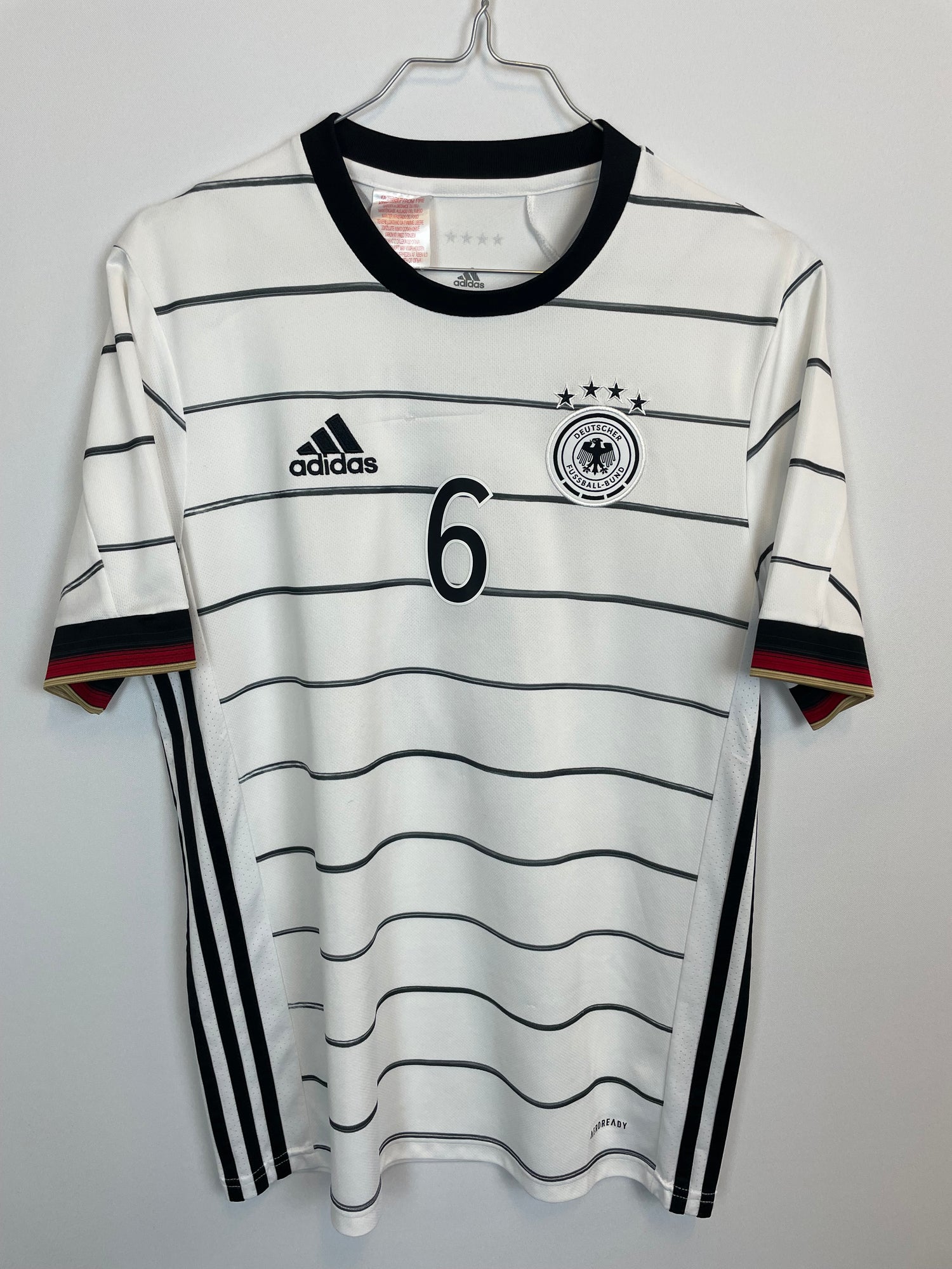Joshua Kimmich Tyskland 19/21 hjemmebanetrøje - 15/16 år
