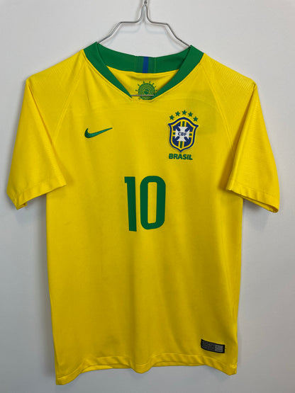 Neymar Jr. Brasilien 18/20 hjemmebanetrøje - 11/12 år