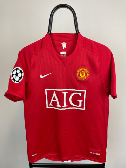 Cristiano Ronaldo Manchester United 07/08 hjemmebanetrøje - S