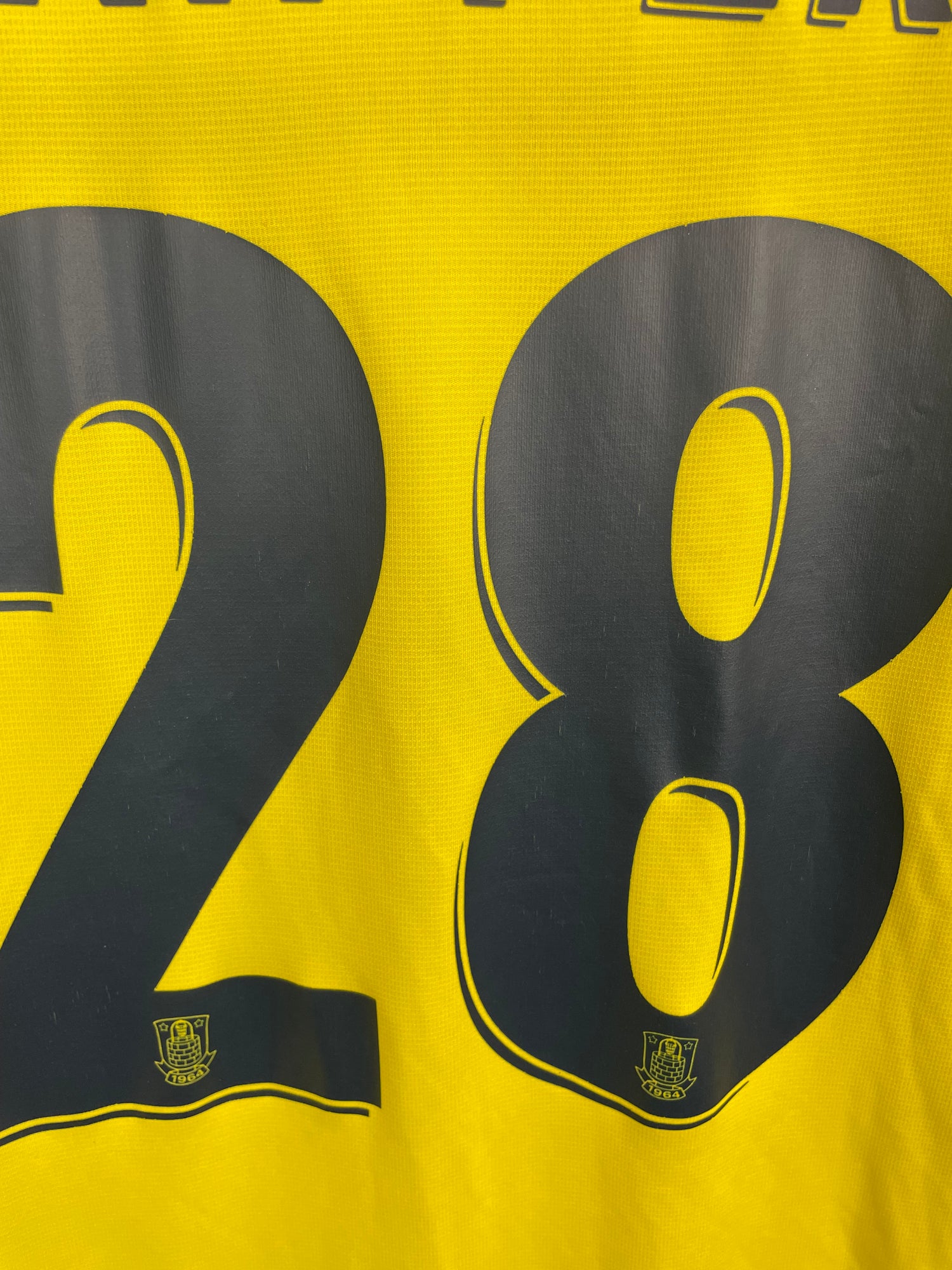Anton Skipper Brøndby 19/20 hjemmebanetrøje - M