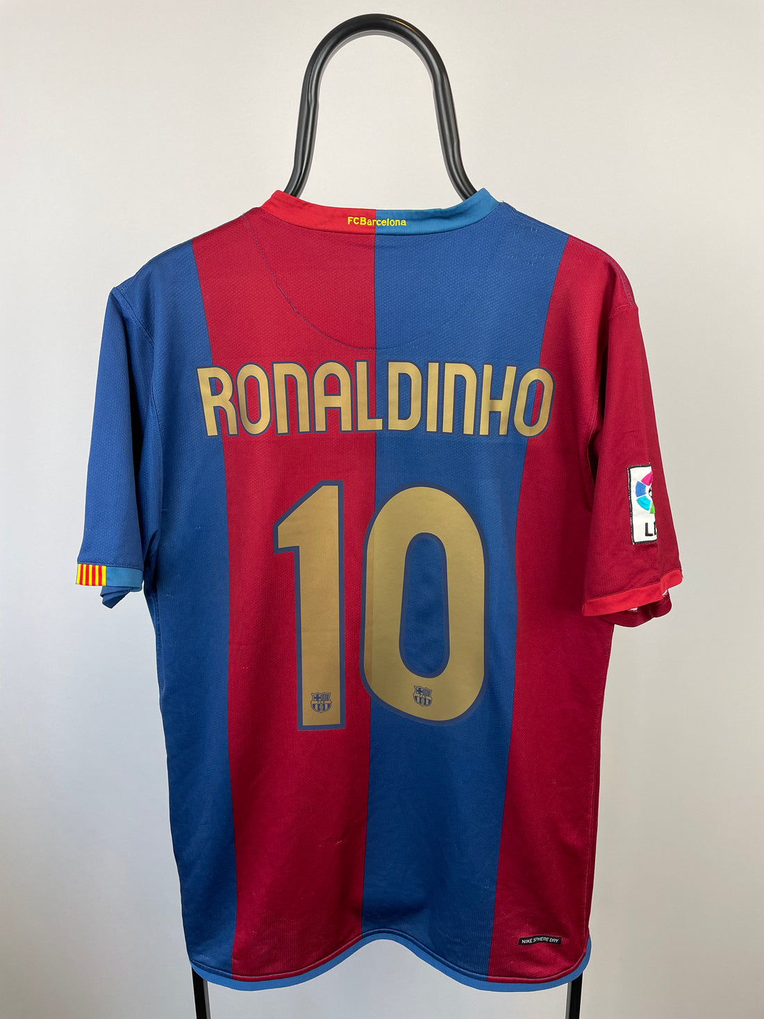 Ronaldinho FC Barcelona 06/07 hjemmebanetrøje - M