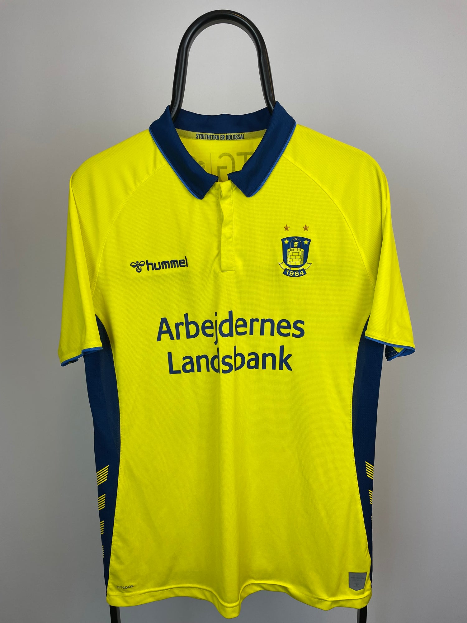 Anton Skipper Brøndby 19/20 hjemmebanetrøje - M