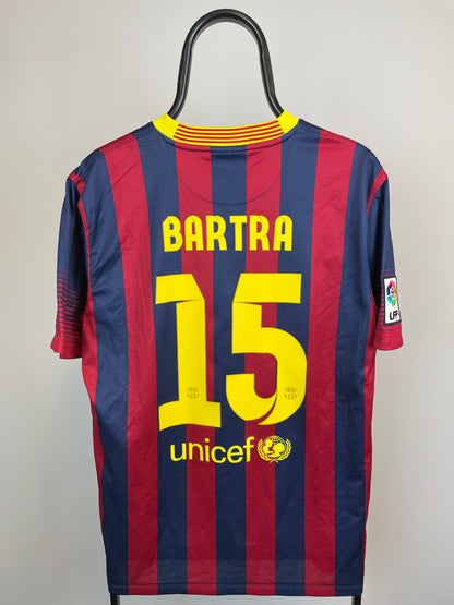 Marc Bartra FC Barcelona 13/14 hjemmebanetrøje - L