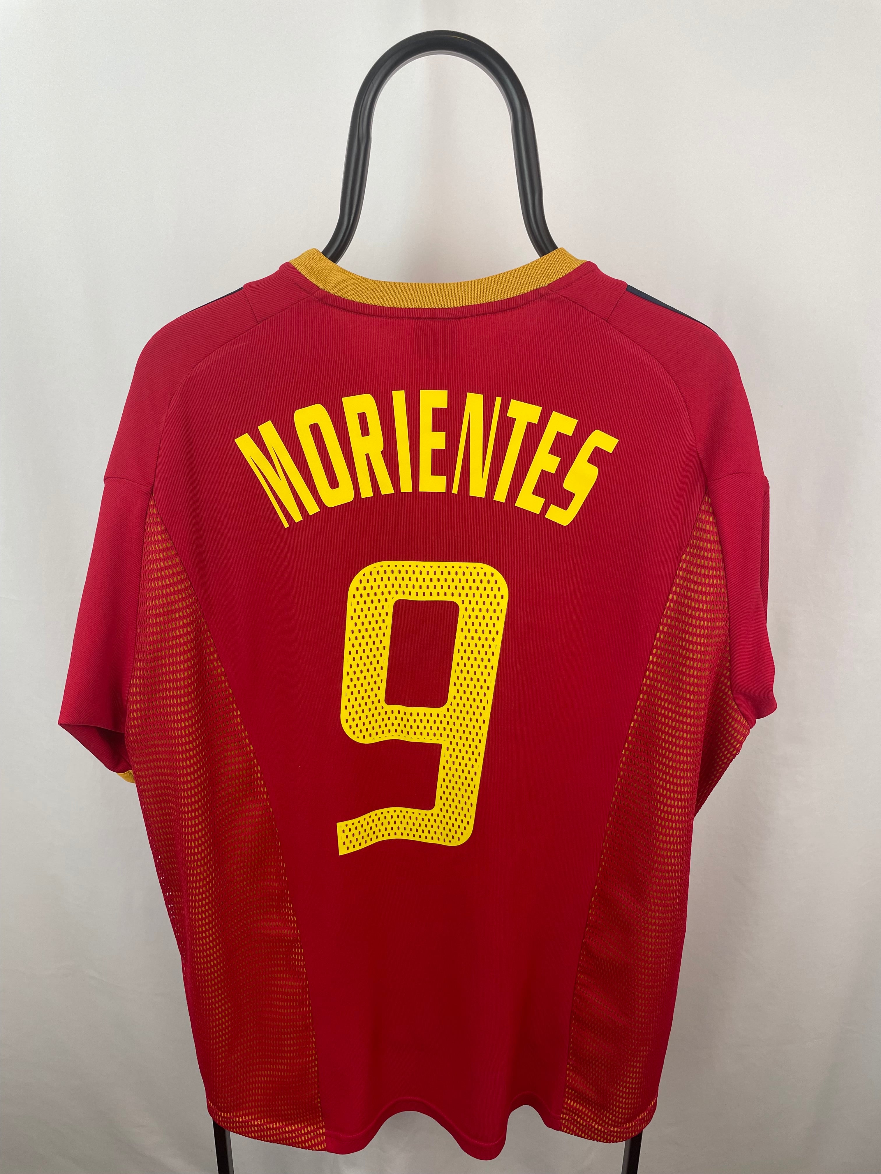 Fernando Morientes Spanien 02/04 hjemmebanetrøje - M