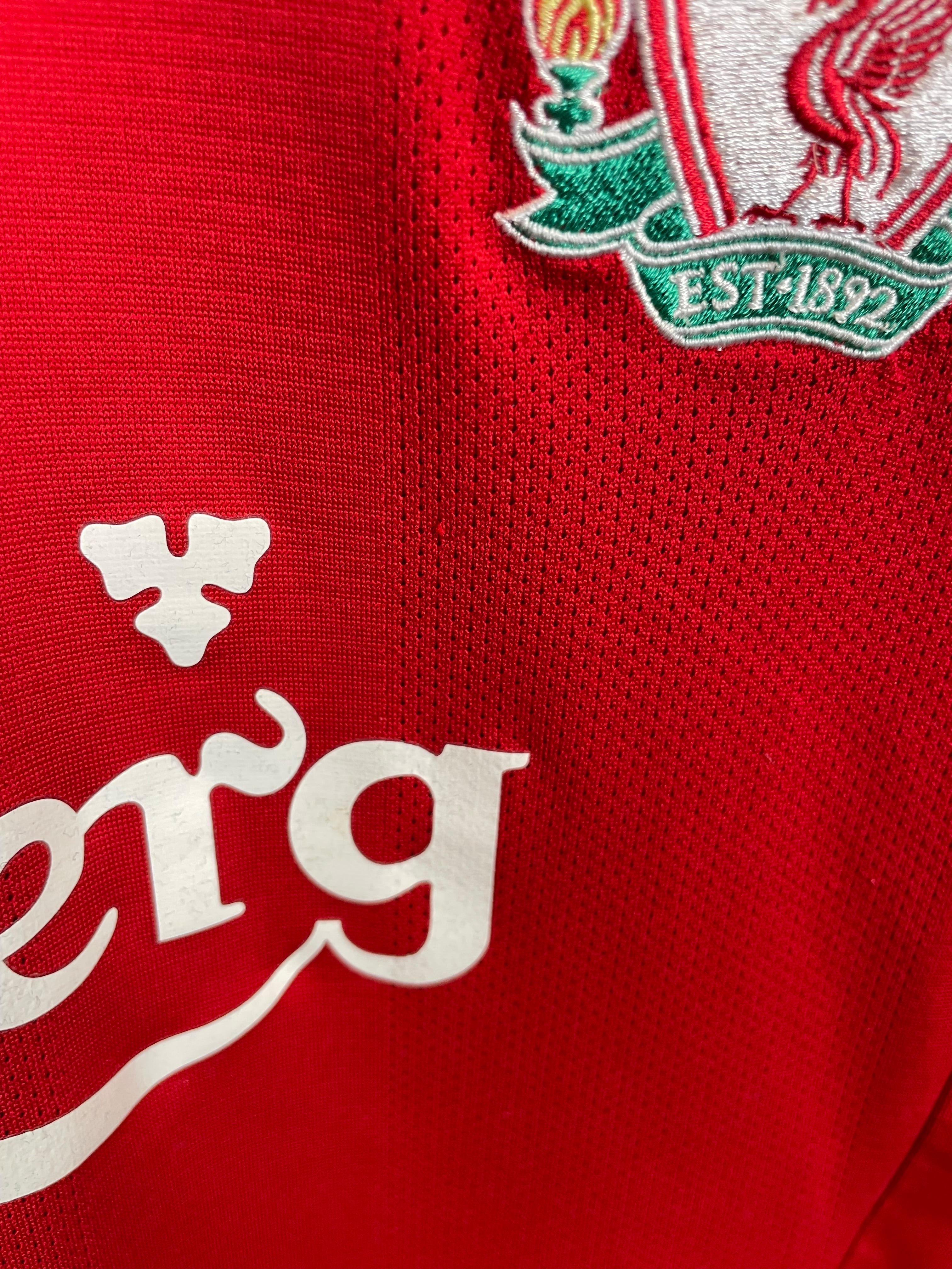 Liverpool 08/09 hjemmebanetrøje - L