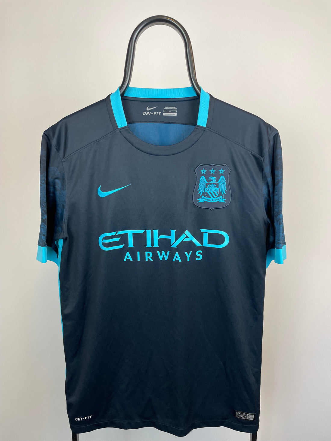 Manchester City 15/16 udebanetrøje - M