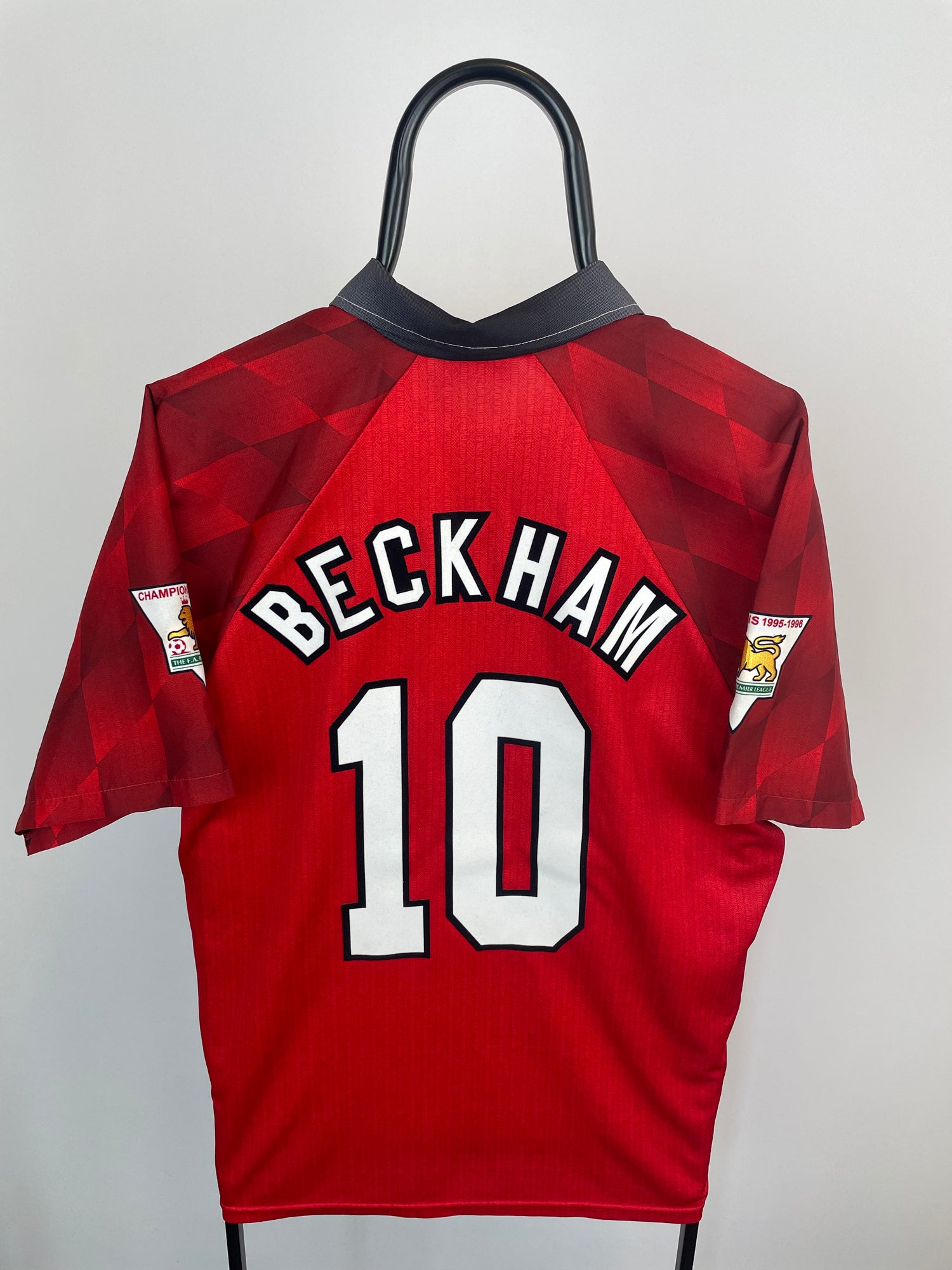 David Beckham Manchester United 96/97 hjemmebanetrøje - L