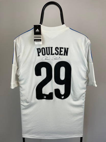 Christian Poulsen FCK 13/14 SIGNERET hjemmebanetrøje - M