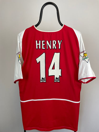 Thierry Henry Arsenal 02/04 hjemmebanetrøje - XL