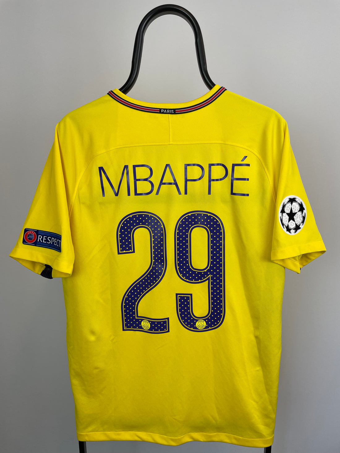 Kylian Mbappe PSG 17/18 udebanetrøje - L