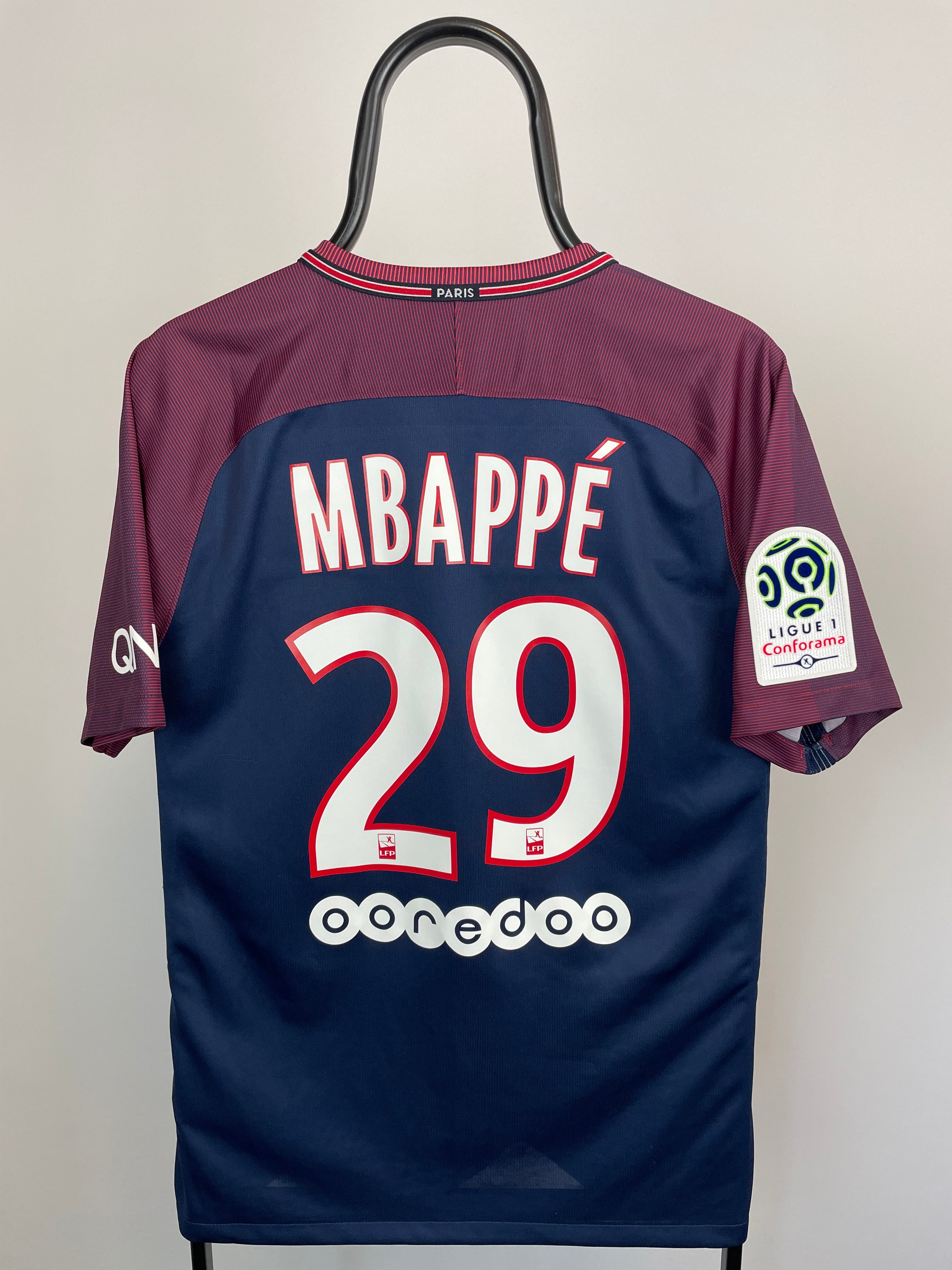 Kylian Mbappe PSG 17/18 hjemmebanetrøje - M