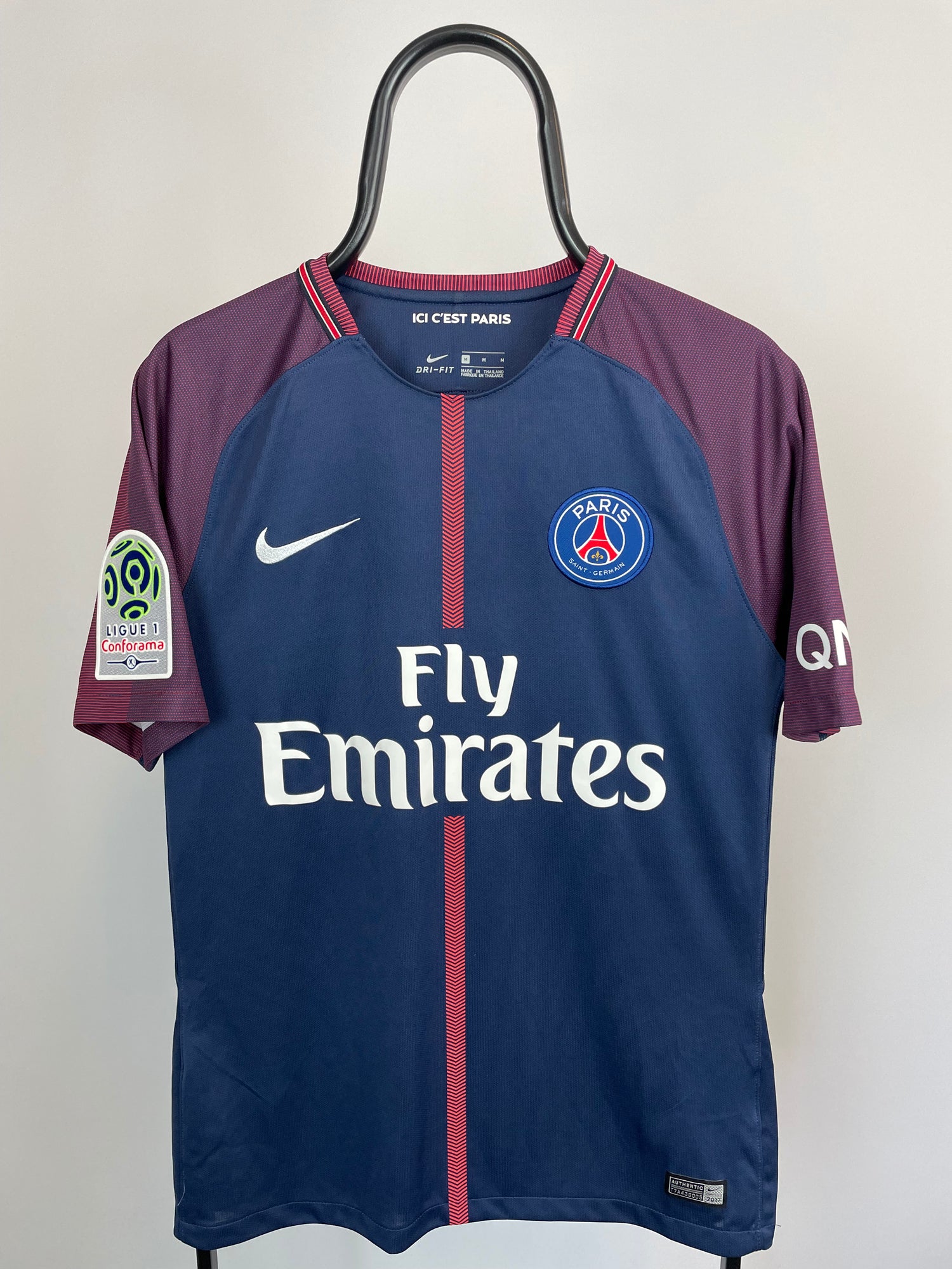 Kylian Mbappe PSG 17/18 hjemmebanetrøje - M