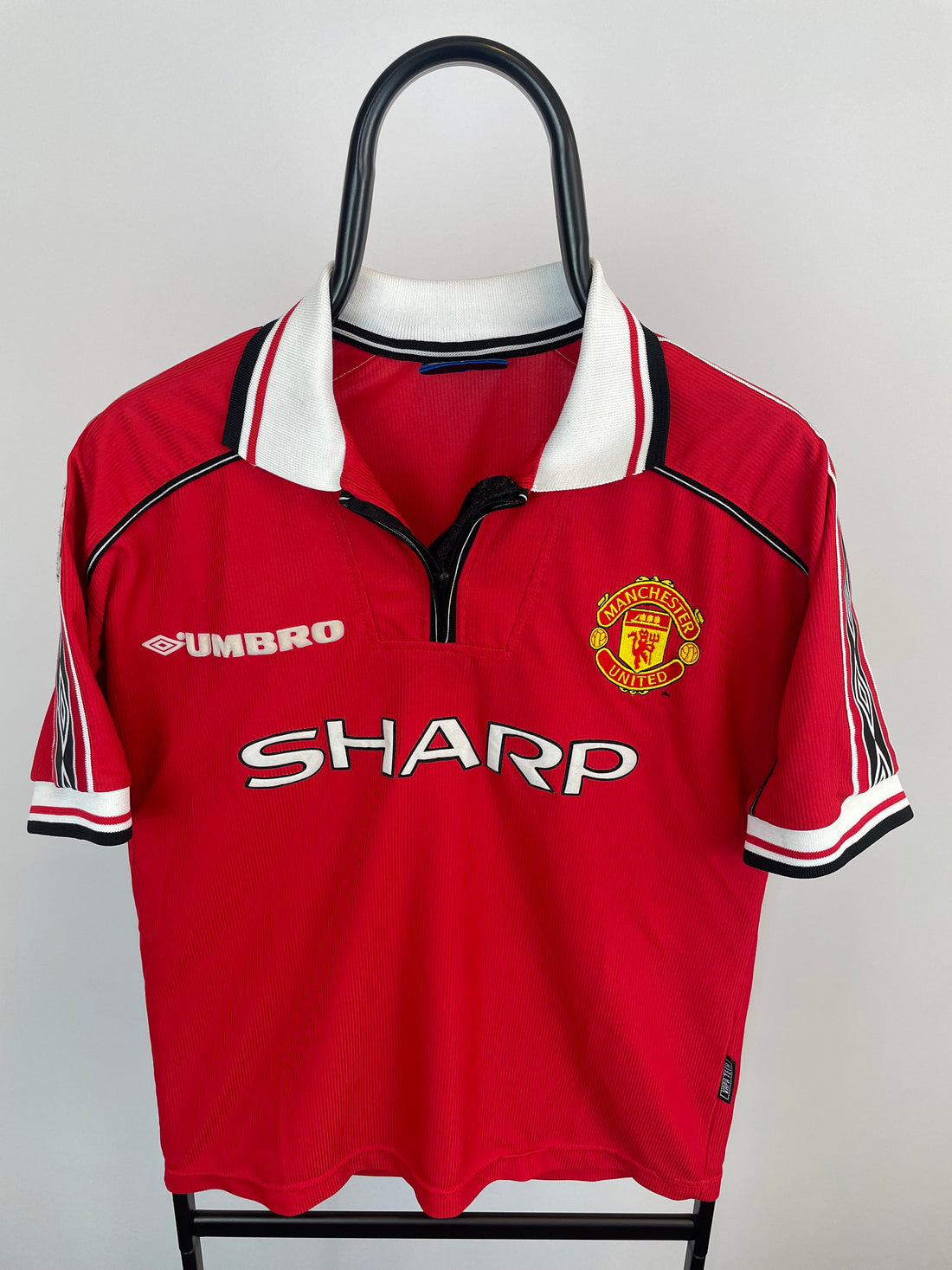 Manchester United 98/00 hjemmebanetrøje - Børne XL